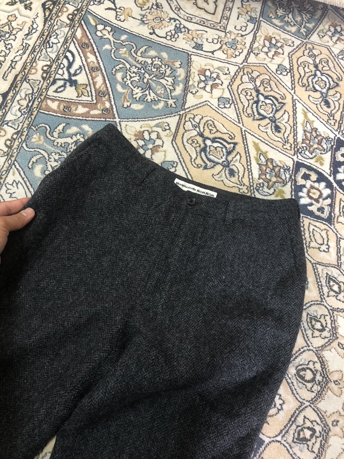 Mademoiselle Non Non Vintage Mademoiselle NON NON by Issey Miyake Wool Short Pant Size US 30 / EU 46 - 3 Thumbnail