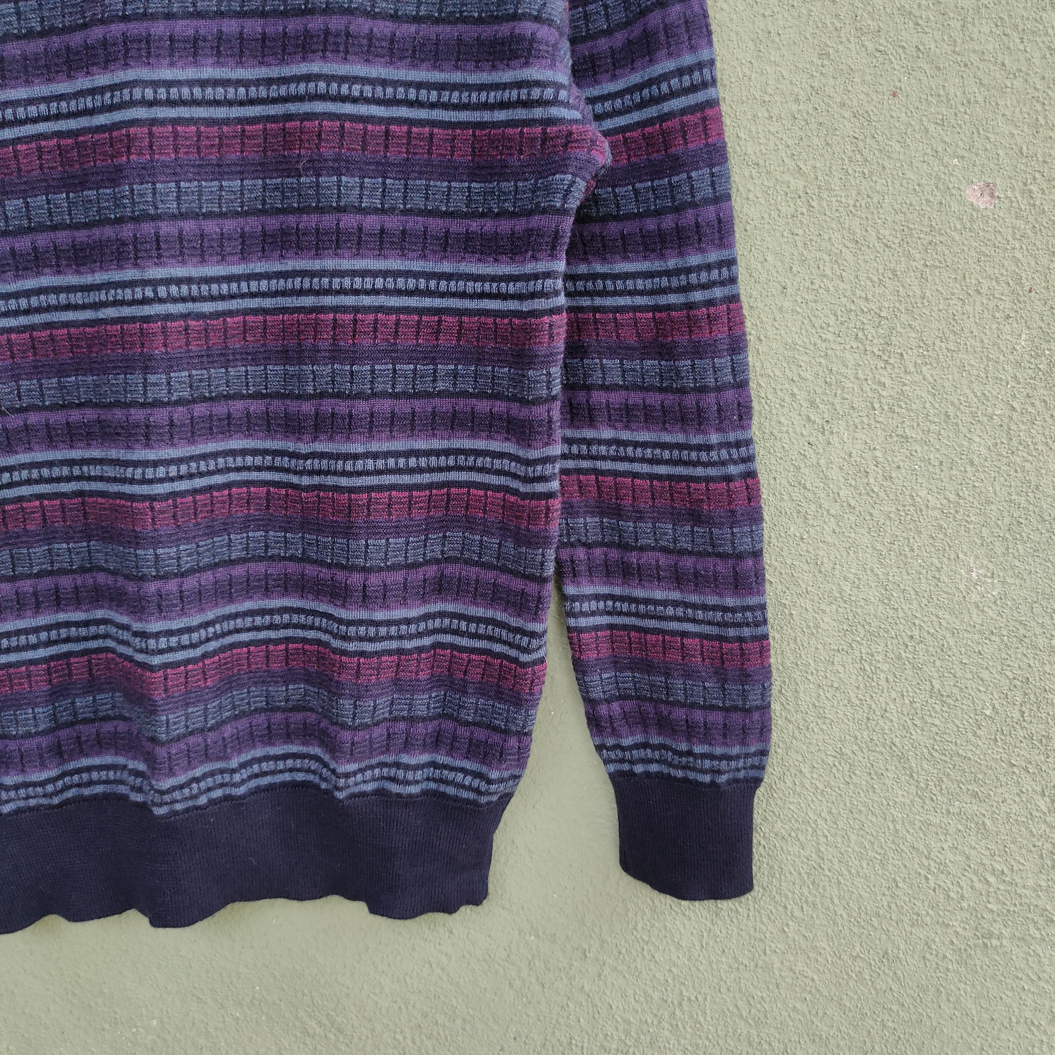 Aran Isles Knitwear Vintage UOMO DAN Full Print Knitwear Sweater Jumper Size US S / EU 44-46 / 1 - 9 Thumbnail
