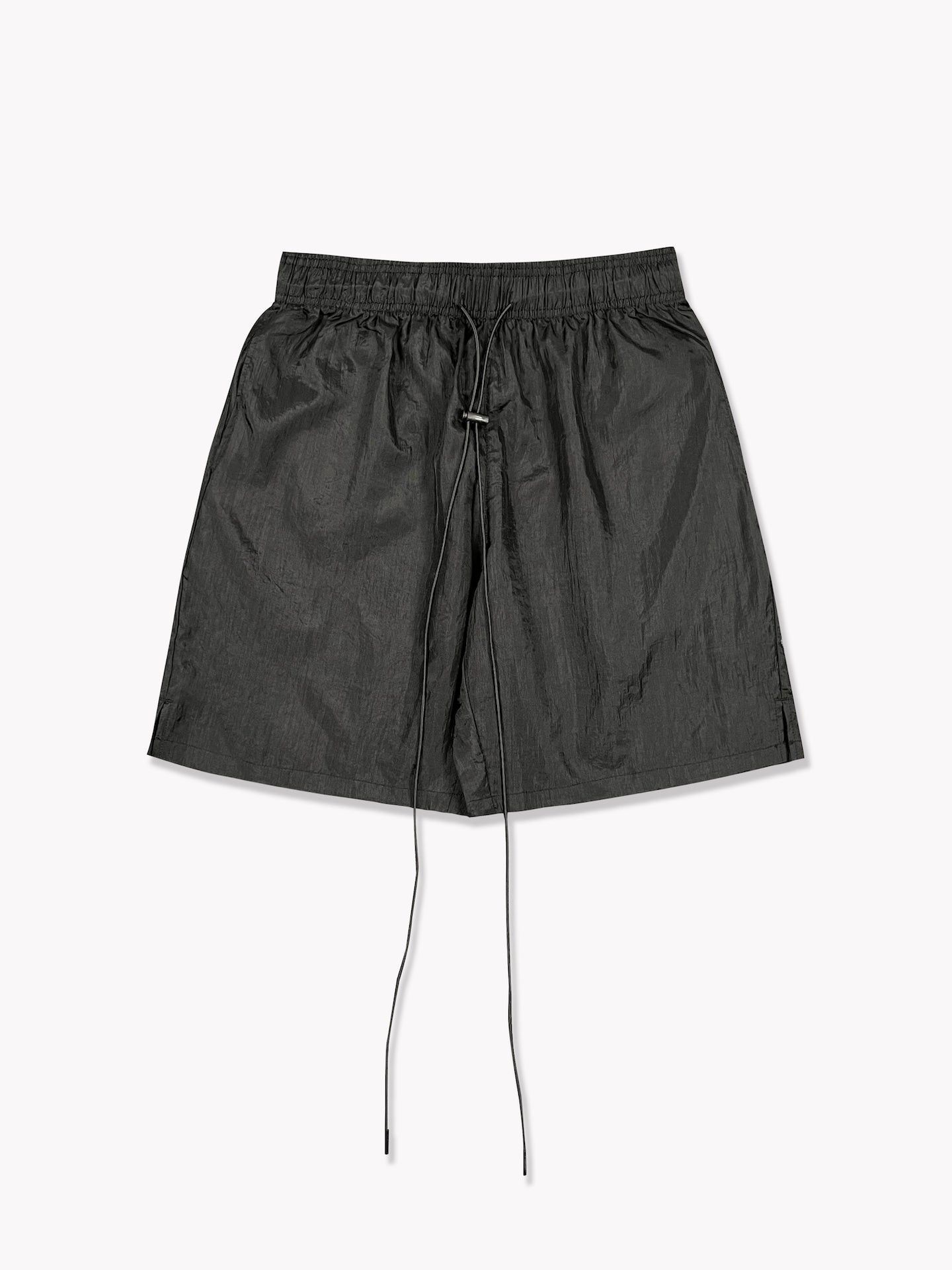 Vintage Nylon Shorts Black Size US 34 / EU 50 - 1 Thumbnail