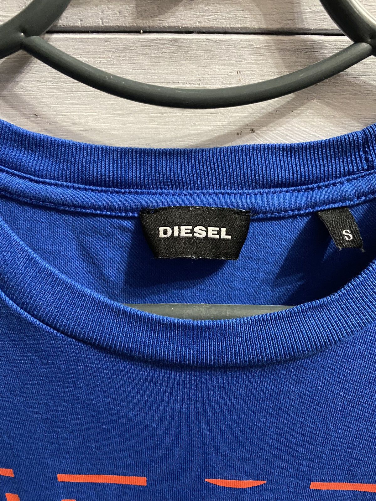 Diesel Rare Beautiful T-Shirt DIESEL 3D Big Logo. Size US S / EU 44-46 / 1 - 3 Thumbnail