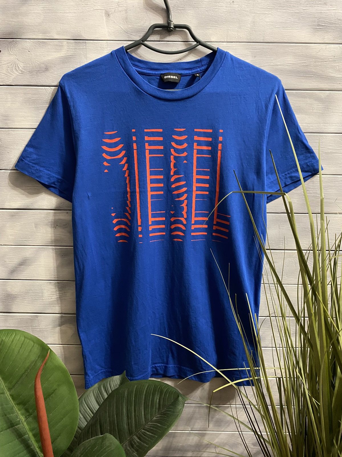 Diesel Rare Beautiful T-Shirt DIESEL 3D Big Logo. Size US S / EU 44-46 / 1 - 1 Thumbnail