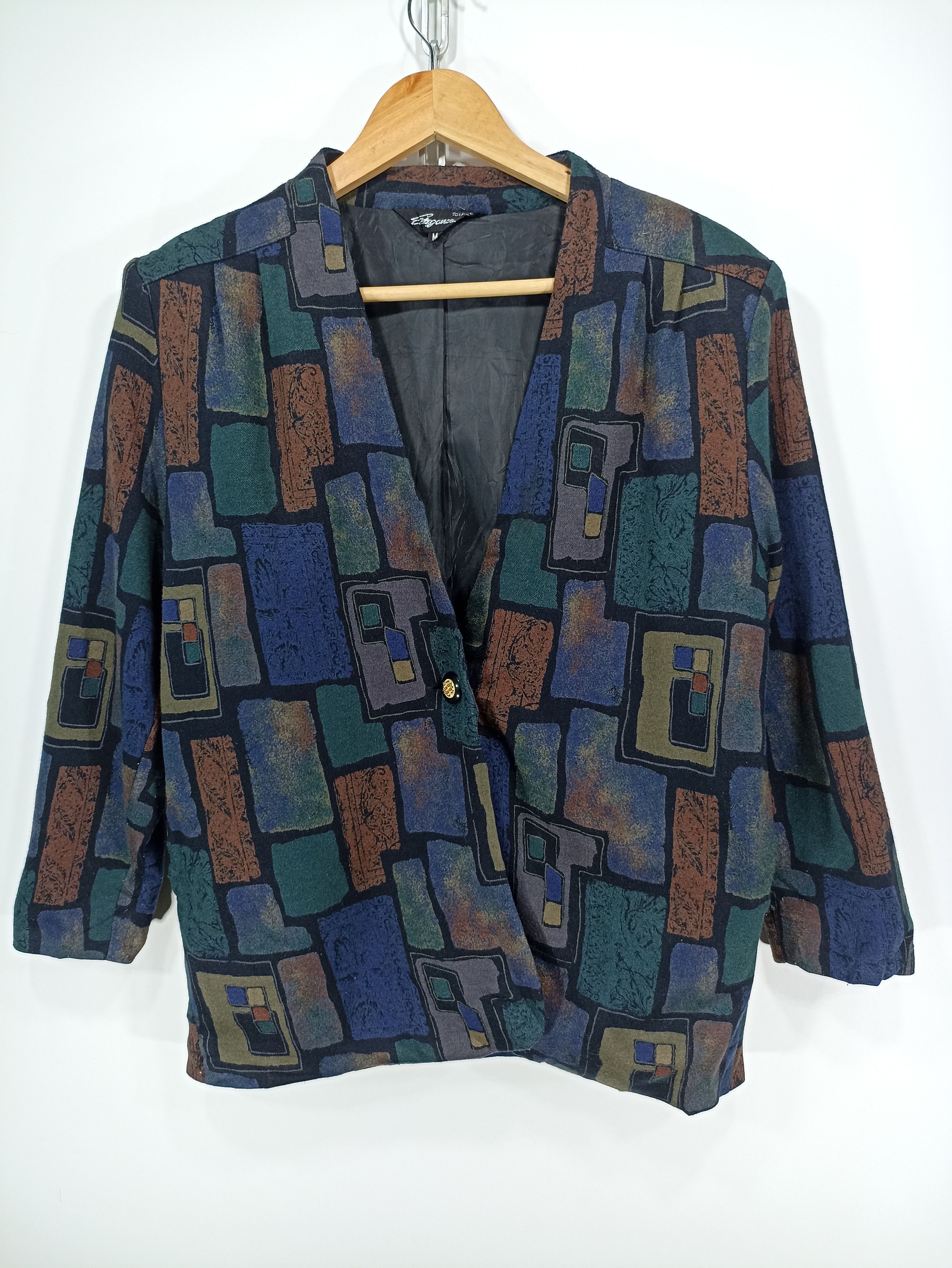 image of Cardigan x Vintage Japanese Elegance Fashion Art Print, Men's (Size Small)