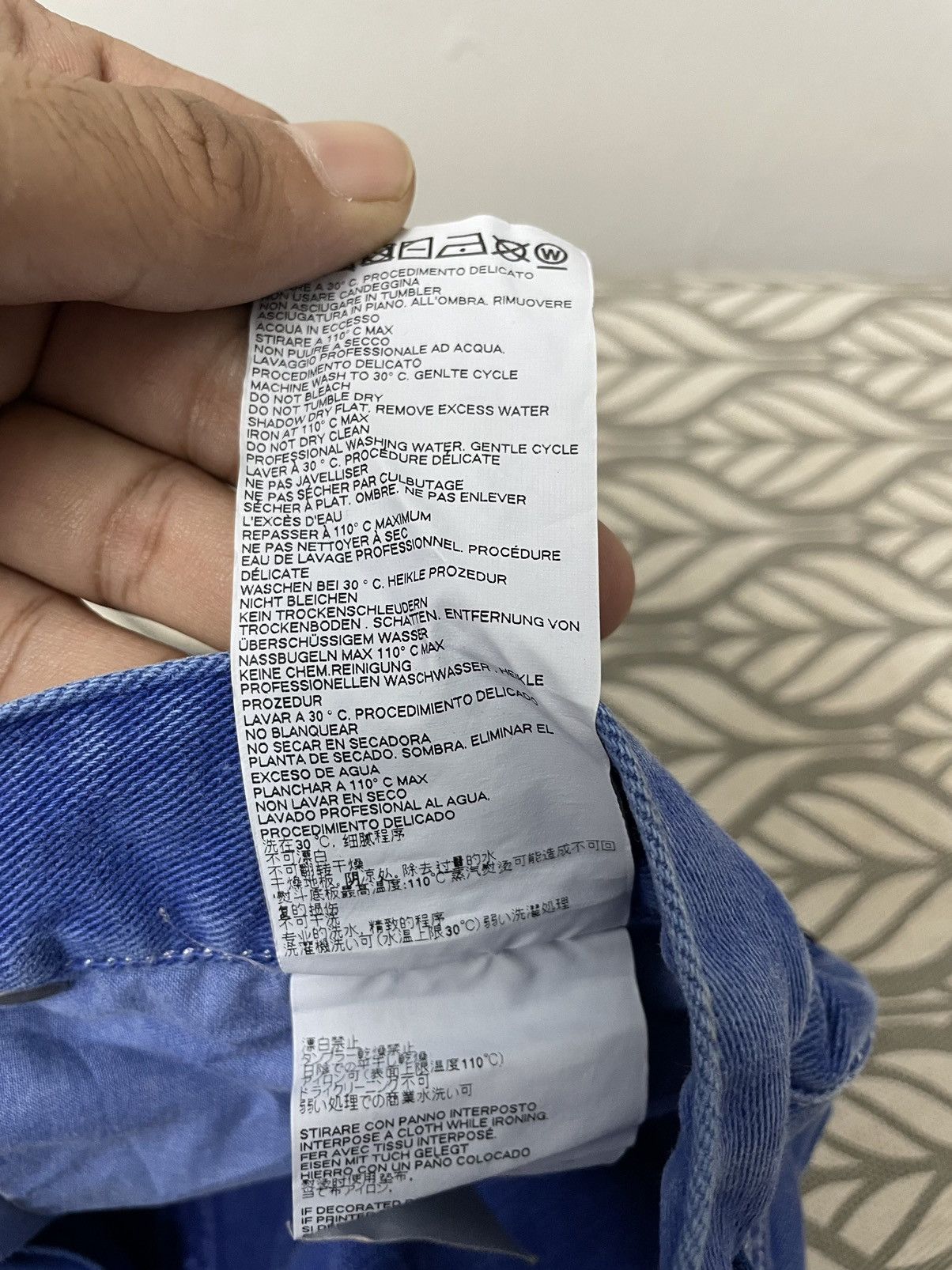 Maison Margiela Maison Margiela Paris Stereotype Slim Fit Jeans Size US 31 - 14 Thumbnail