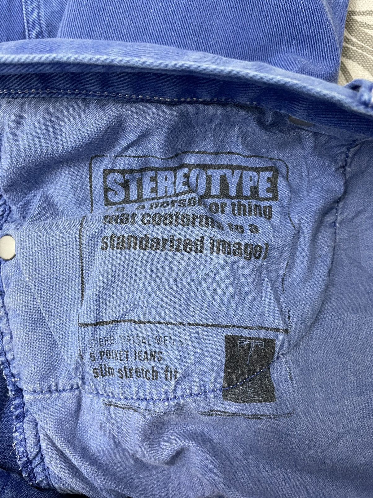 Maison Margiela Maison Margiela Paris Stereotype Slim Fit Jeans Size US 31 - 12 Thumbnail