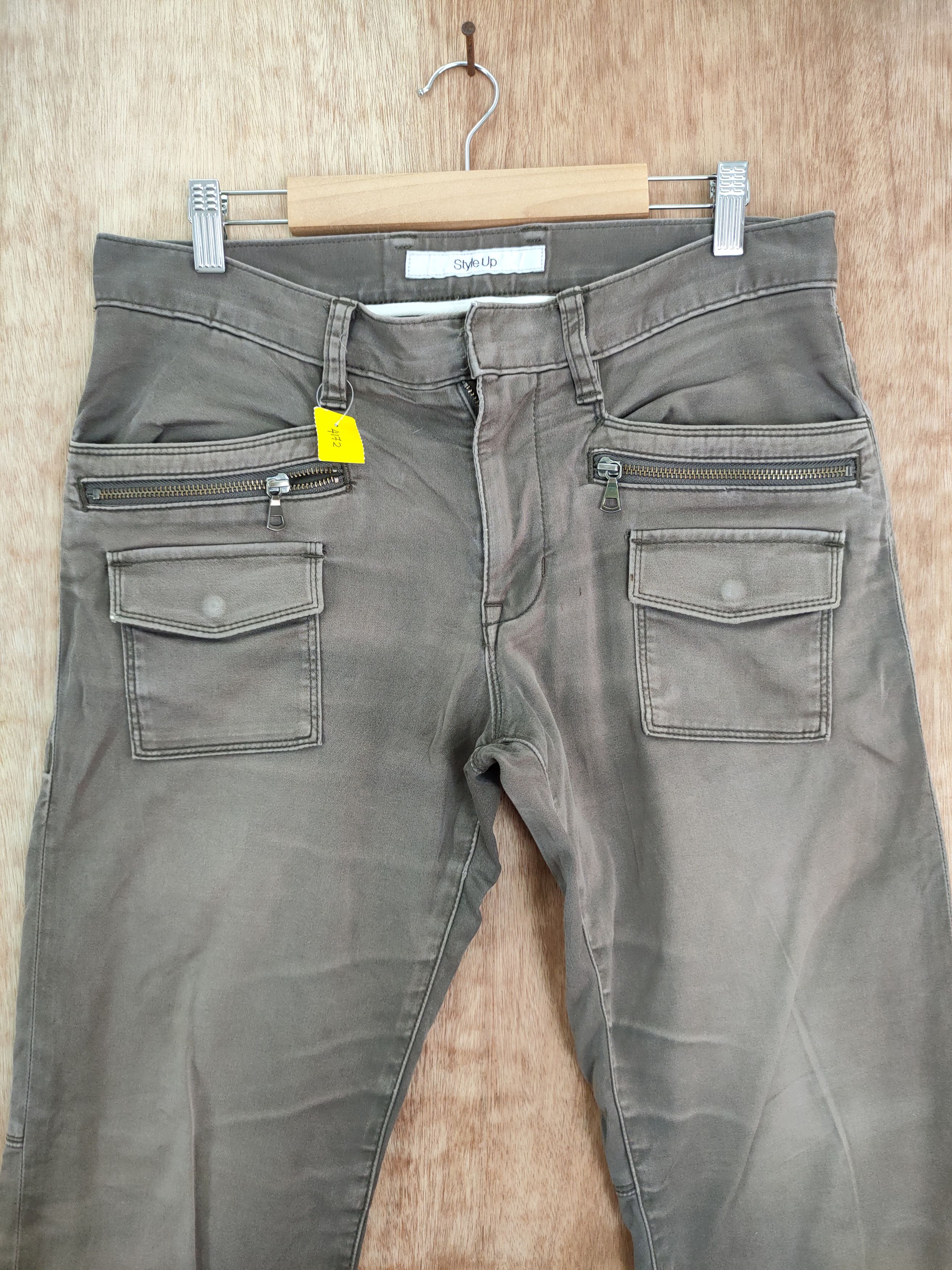 Japanese Brand × Uniqlo Style Up uniqlo faded multipocket tactical cargo pants#4172 Size 32" / US 10 / IT 46 - 3 Thumbnail