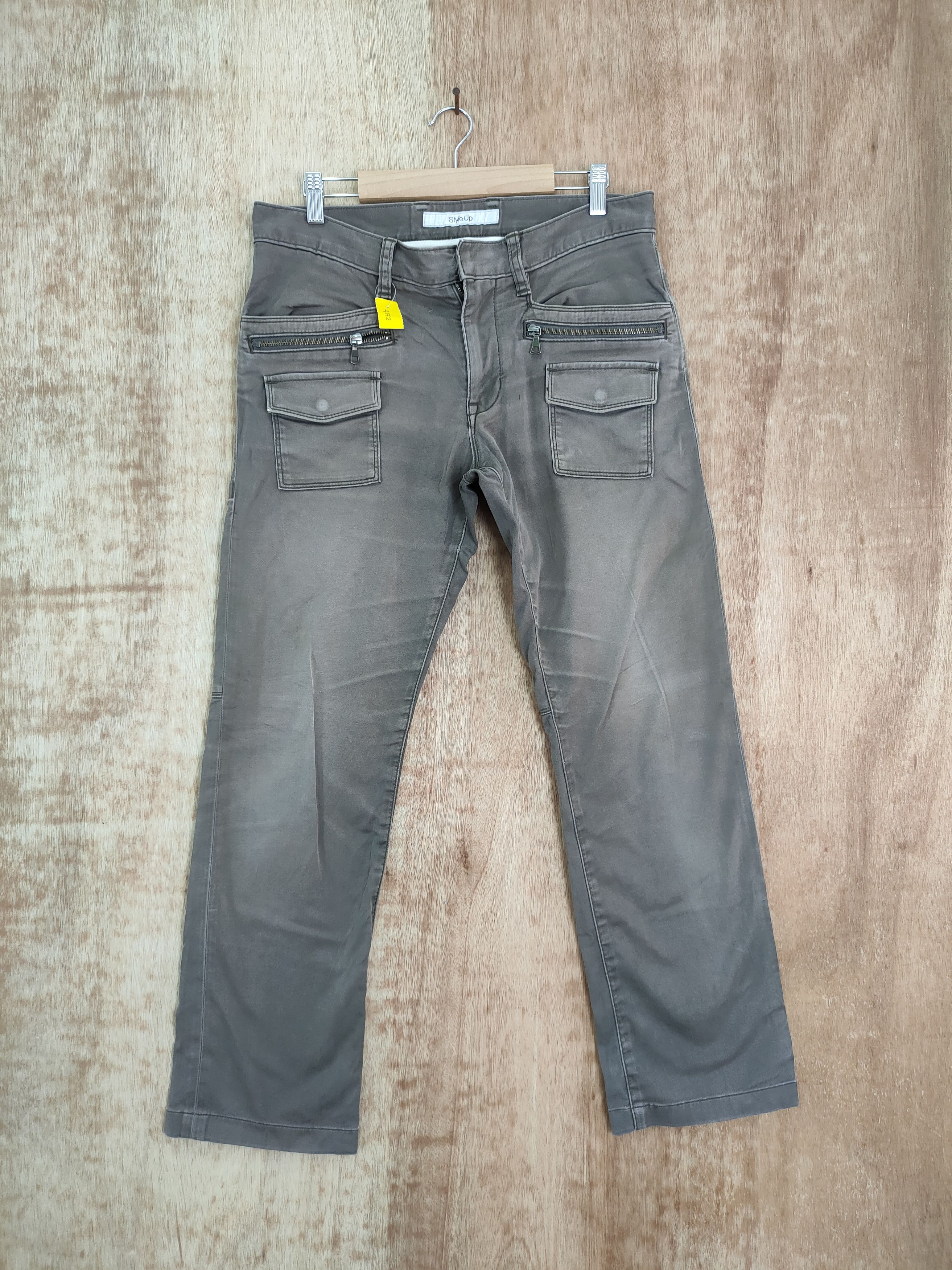 Japanese Brand × Uniqlo Style Up uniqlo faded multipocket tactical cargo pants#4172 Size 32" / US 10 / IT 46 - 1 Thumbnail