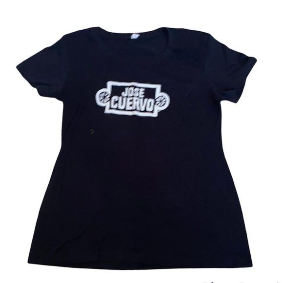 Vintage 🏁 Wmns Jose Cuervo T-Shirt 🏁 Size L / US 10 / IT 46 - 1 Thumbnail