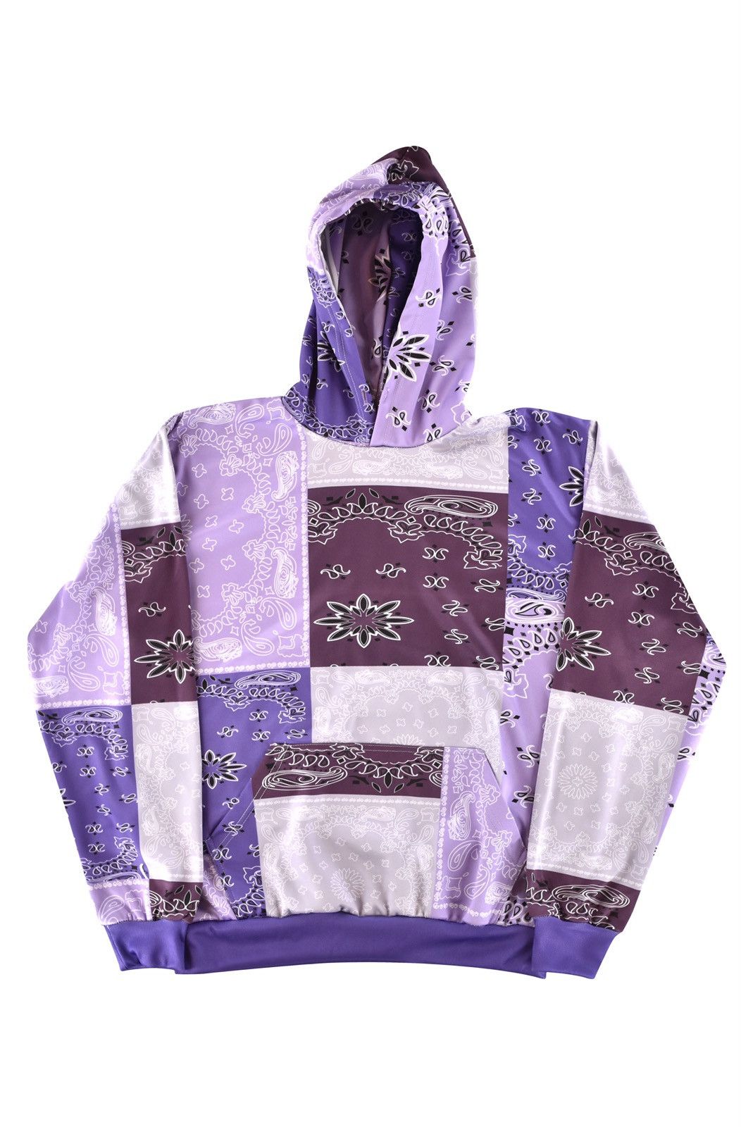 Vintage Paisley Patchwork Hoodie Size US S / EU 44-46 / 1 - 1 Thumbnail