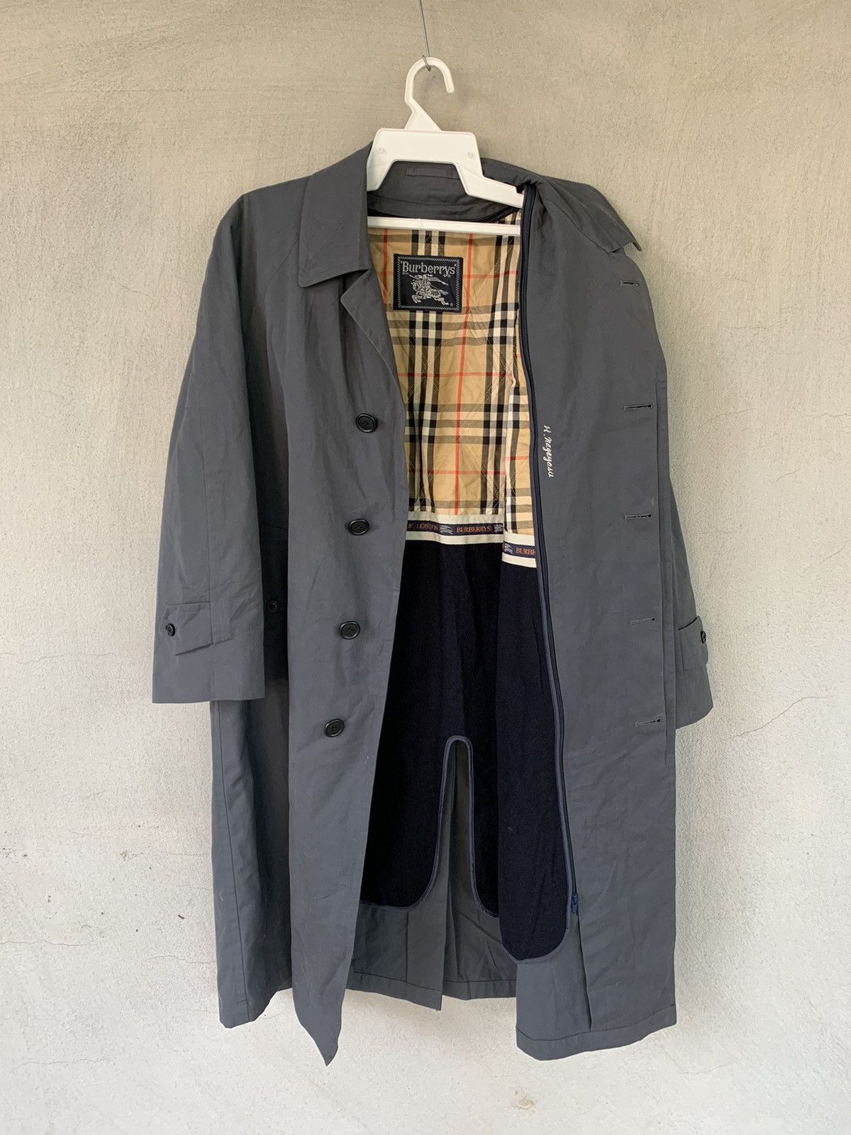 Burberry Vintage Burberry Tranch Coat @ long coat Size US M / EU 48-50 / 2 - 1 Thumbnail