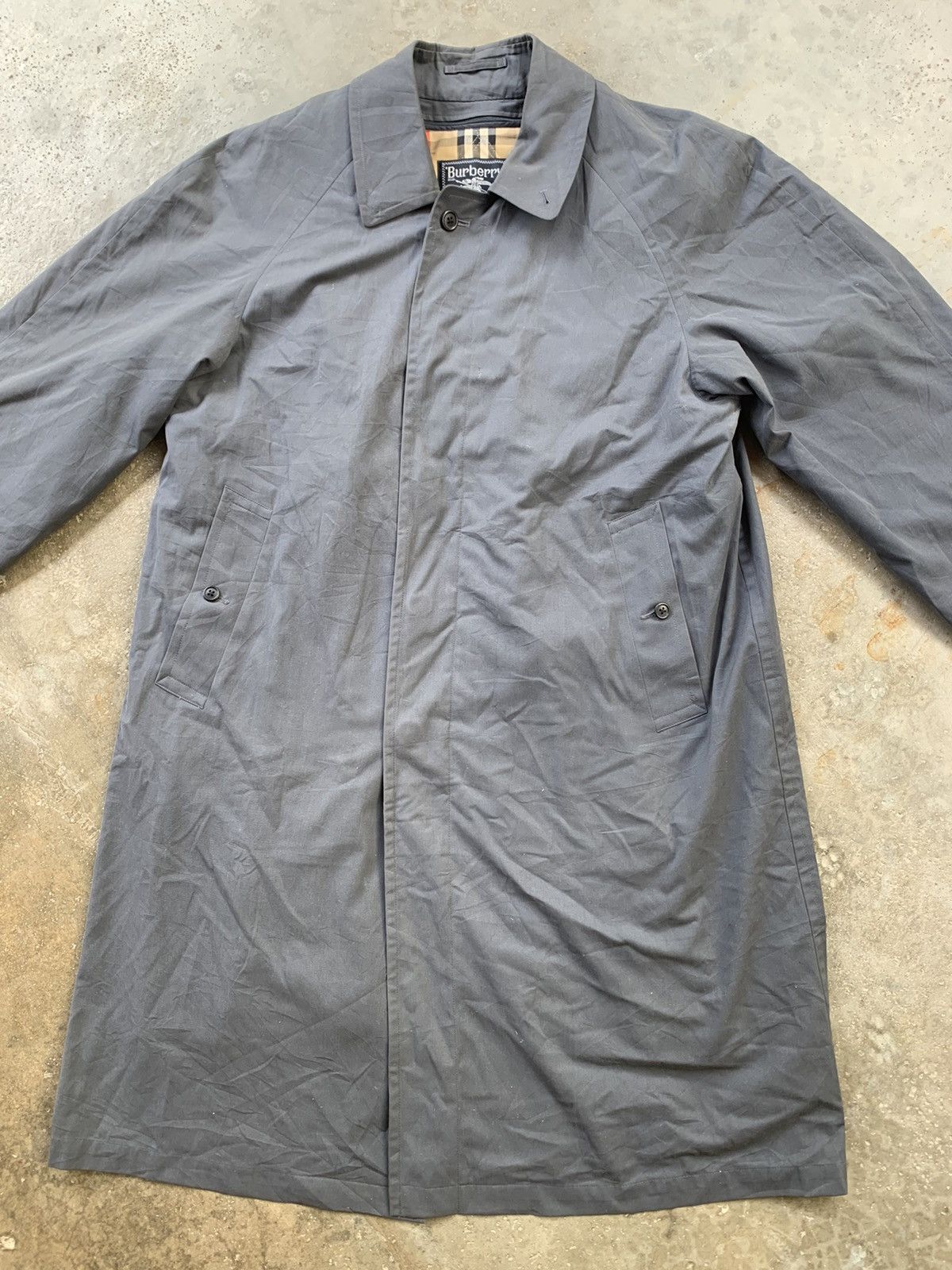 Burberry Vintage Burberry Tranch Coat @ long coat Size US M / EU 48-50 / 2 - 6 Thumbnail