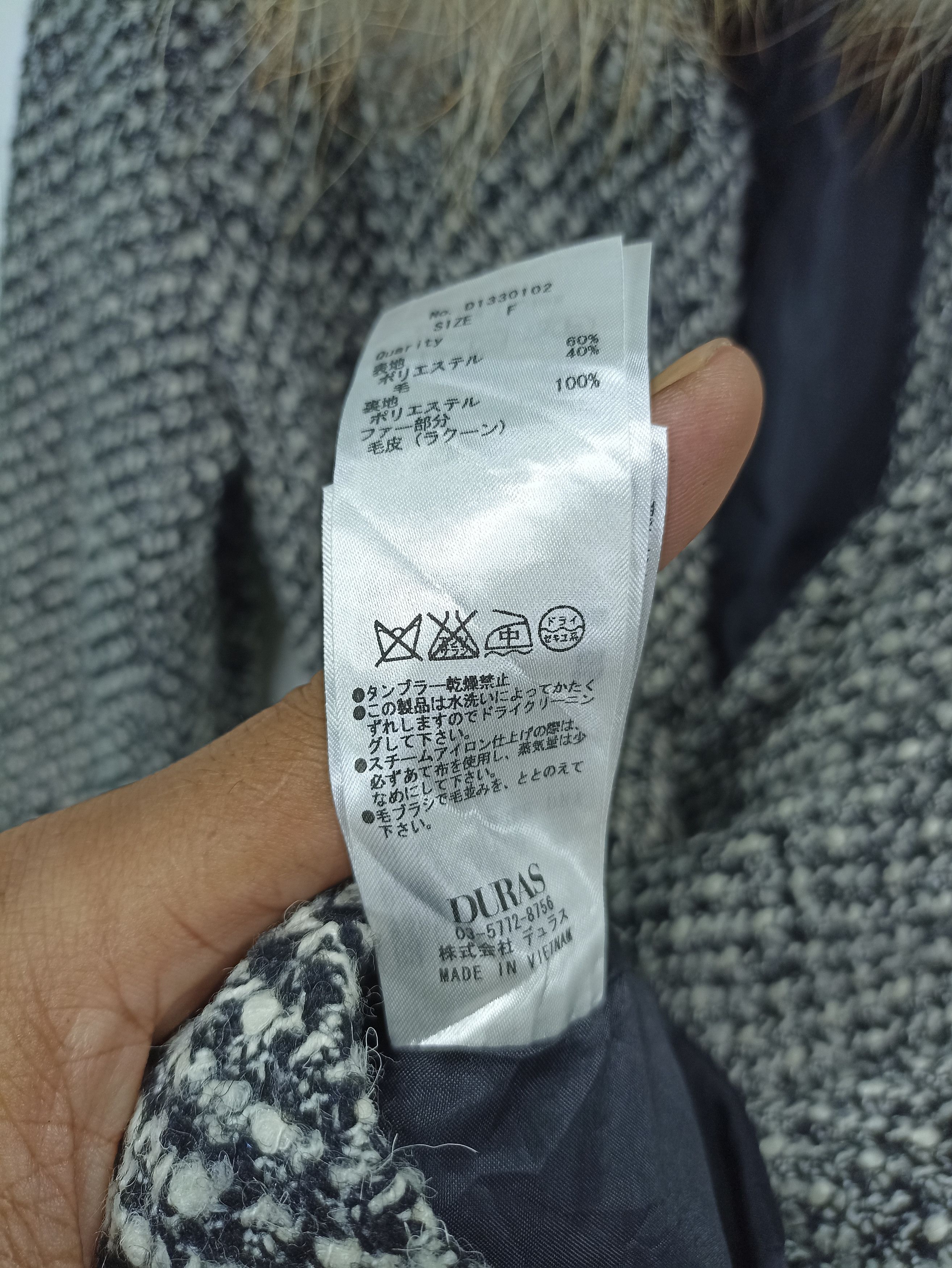 Designer × Japanese Brand Duras Fur Coat Size M / US 6-8 / IT 42-44 - 9 Thumbnail