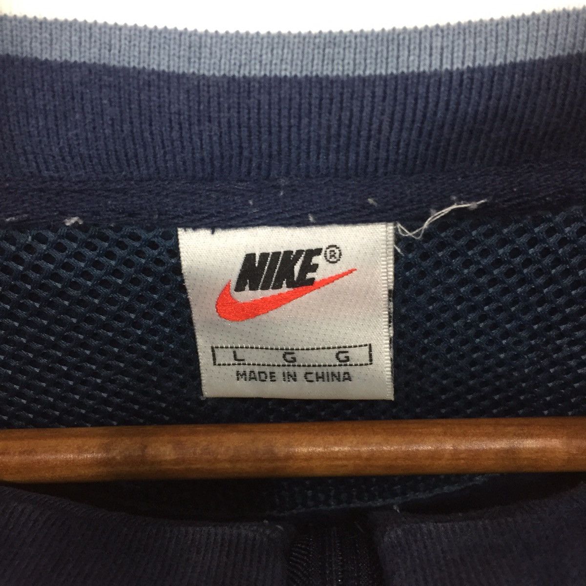 Nike × Vintage Vintage Nike long sleeve Size US L / EU 52-54 / 3 - 7 Thumbnail