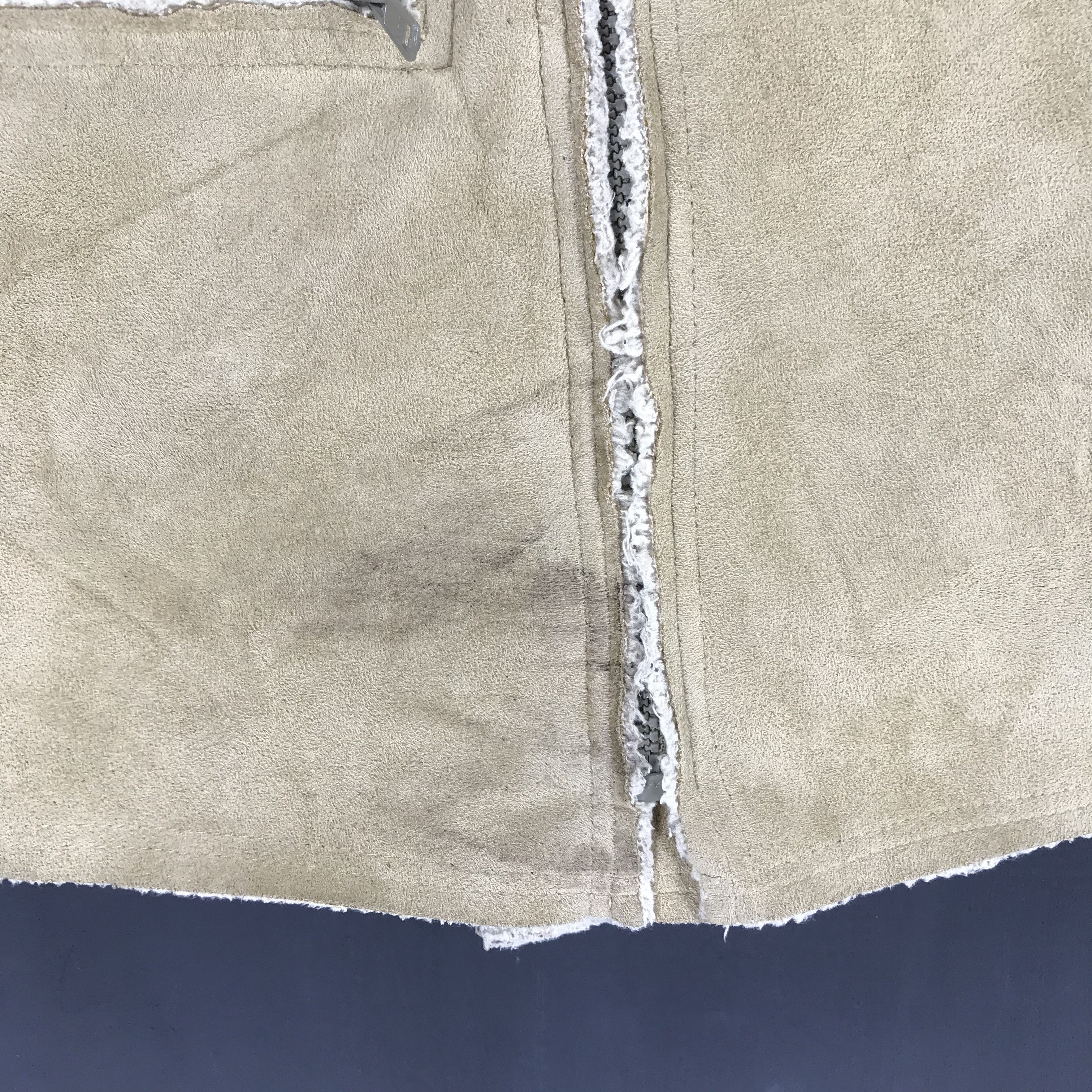 Japanese Brand Lehigh LH9-25 Suede Leather Shearling Jacket #2521-98 Size US S / EU 44-46 / 1 - 4 Thumbnail