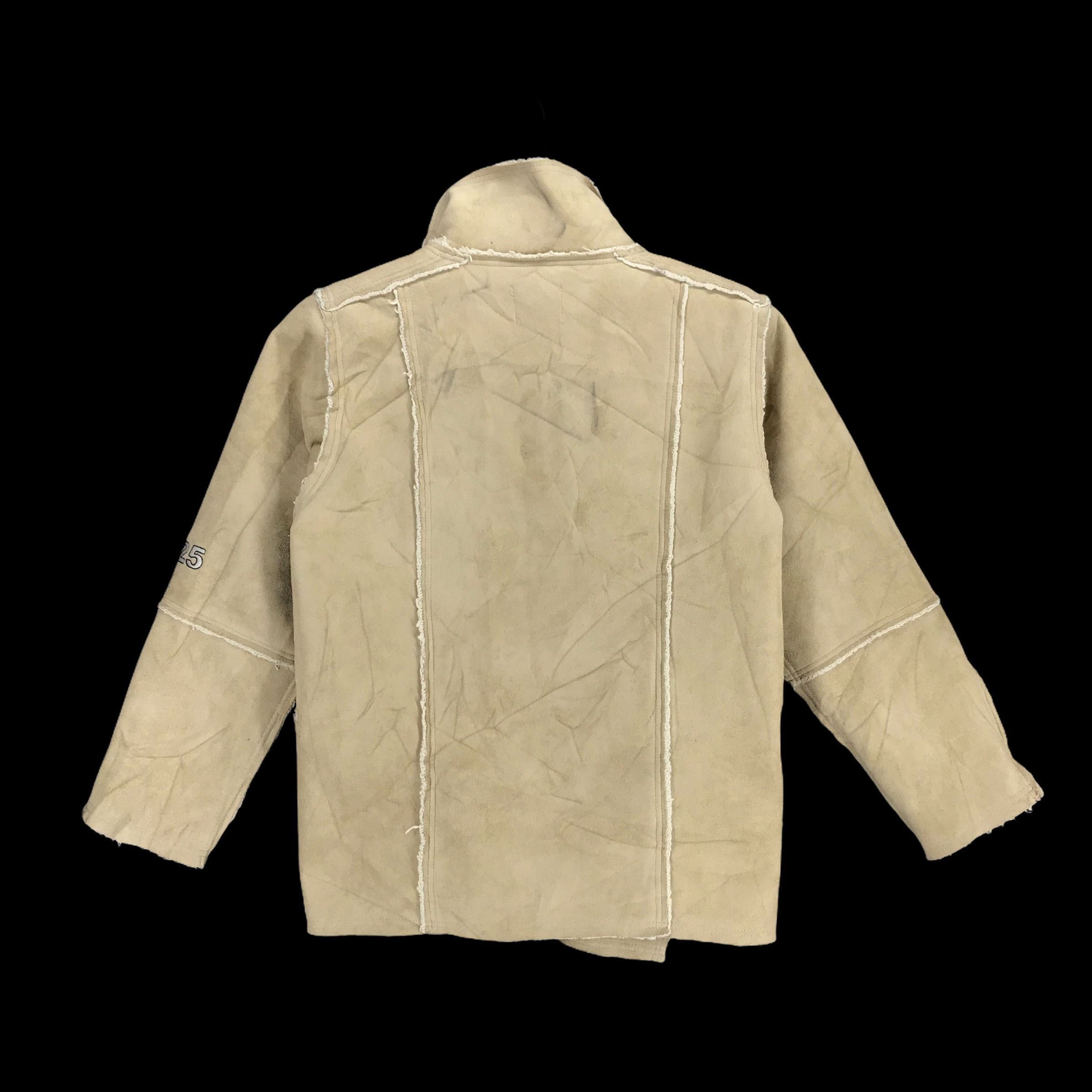 Japanese Brand Lehigh LH9-25 Suede Leather Shearling Jacket #2521-98 Size US S / EU 44-46 / 1 - 9 Thumbnail