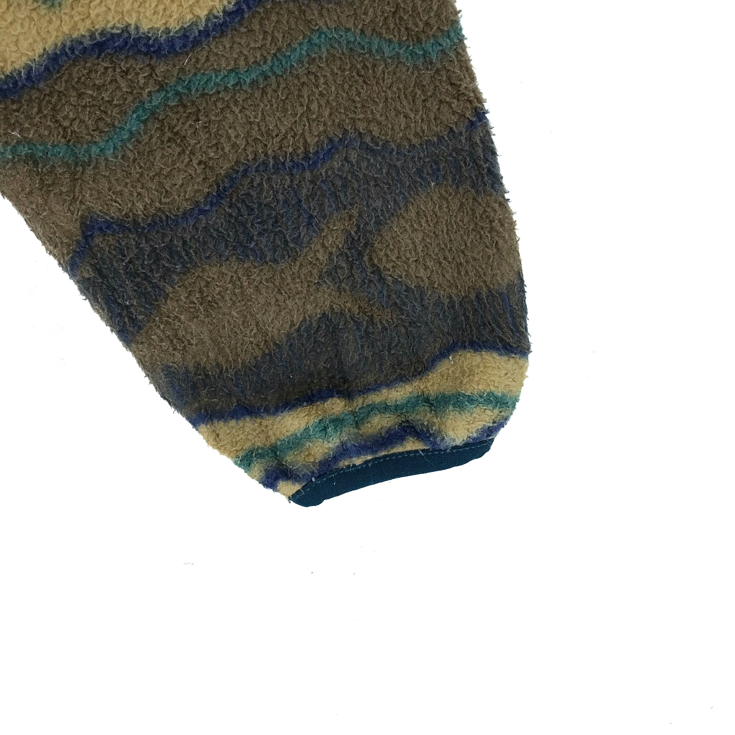 LL Bean Snap Button Fullprint Fleece #2538-99