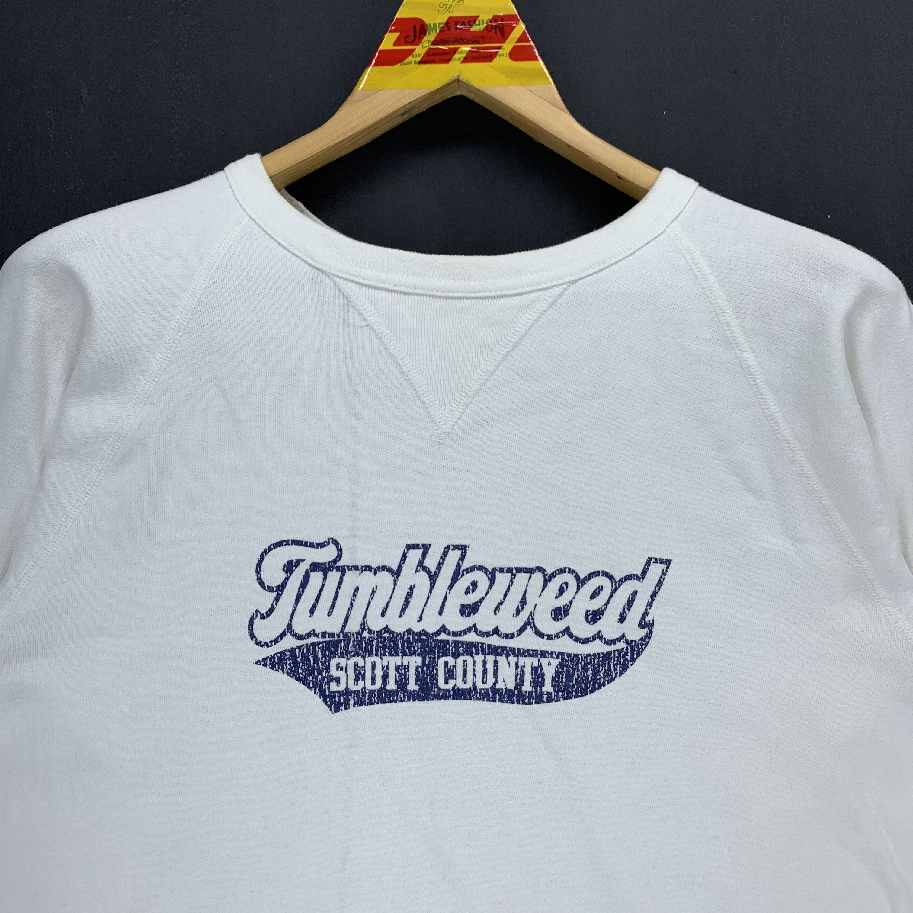 Vintage Tumbleweed Scott County Big Logo Sweatshirt #3038-99 Size US M / EU 48-50 / 2 - 2 Thumbnail