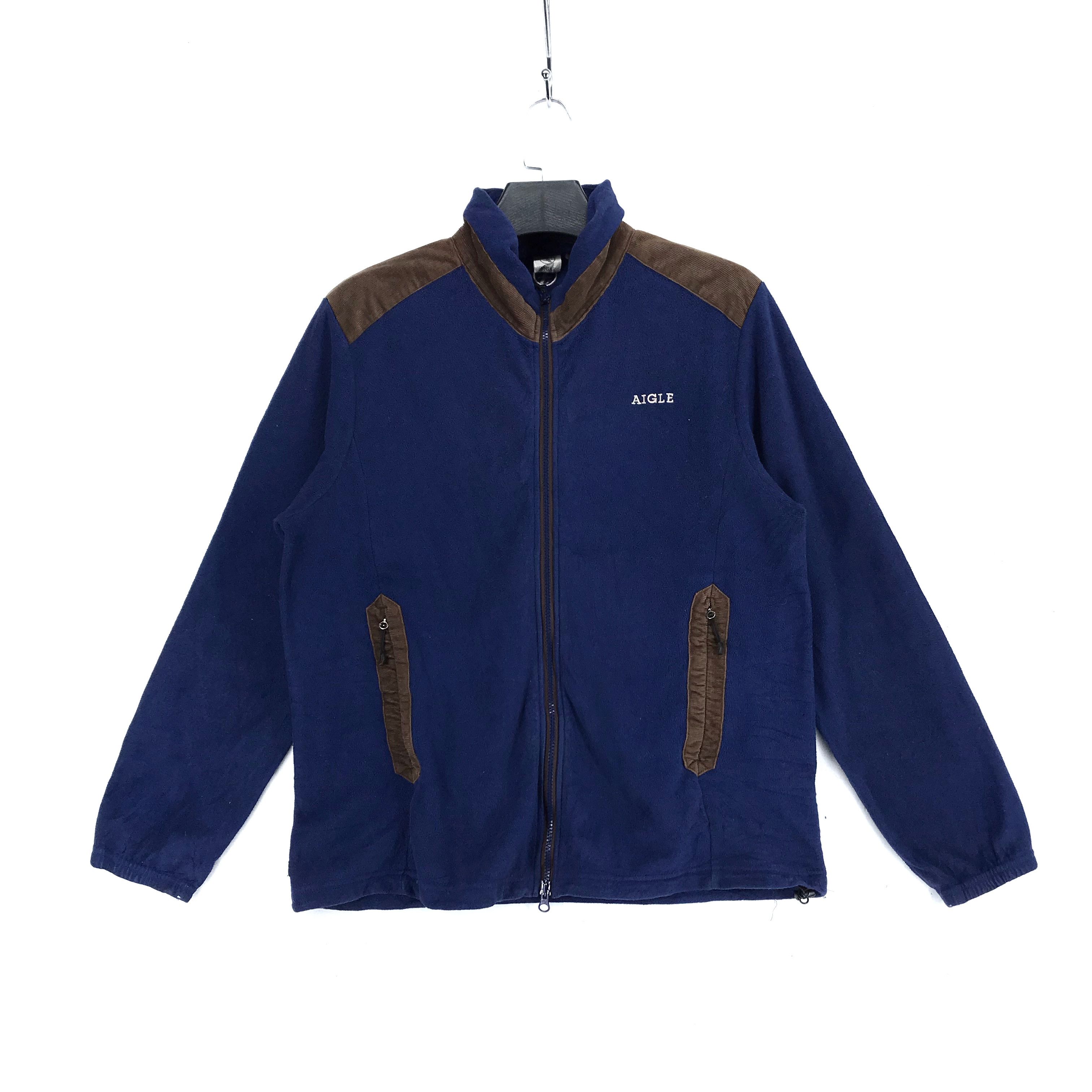 Aigle Aigle Polartec Fleece Jacket #2547-99 Size US XL / EU 56 / 4 - 1 Thumbnail