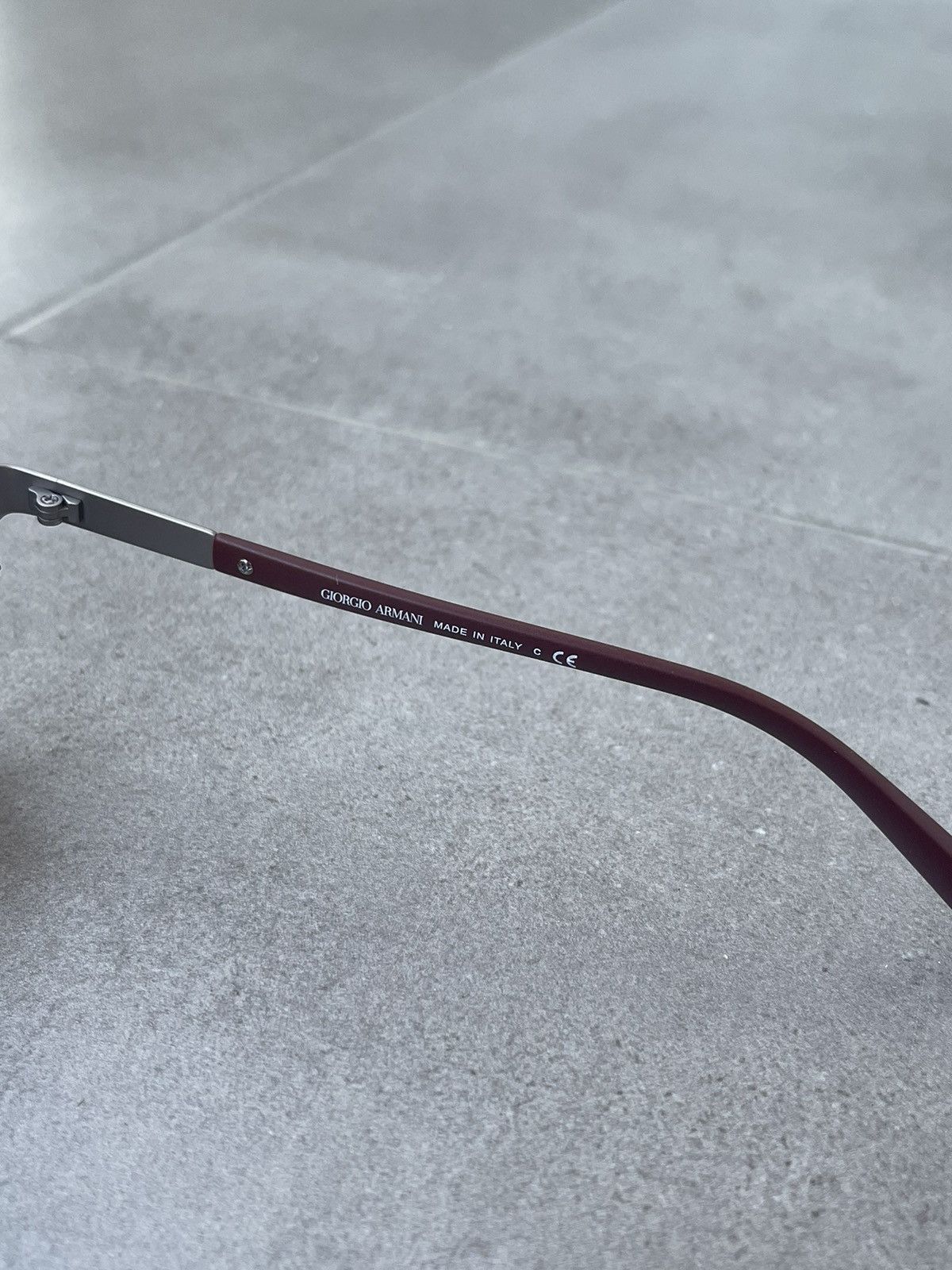 Armani × Emporio Armani × Giorgio Armani Giorgio Armani AR6008 3031/13 Cherry Aviator Sunglasses Size ONE SIZE - 8 Thumbnail