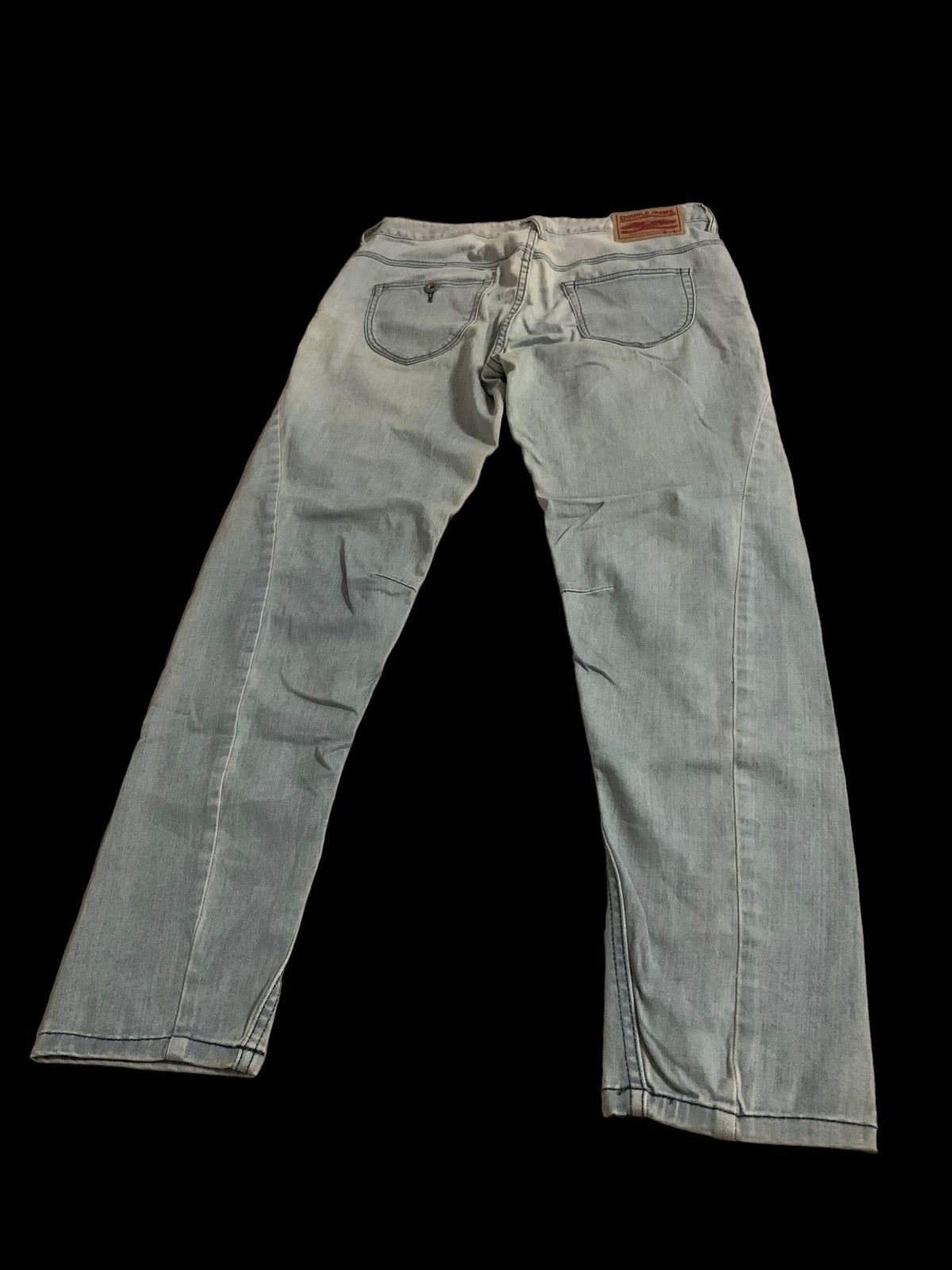 Designer × Japanese Brand × Vintage Vintage Double Name Soft Denim Jeans Size US 31 - 4 Thumbnail