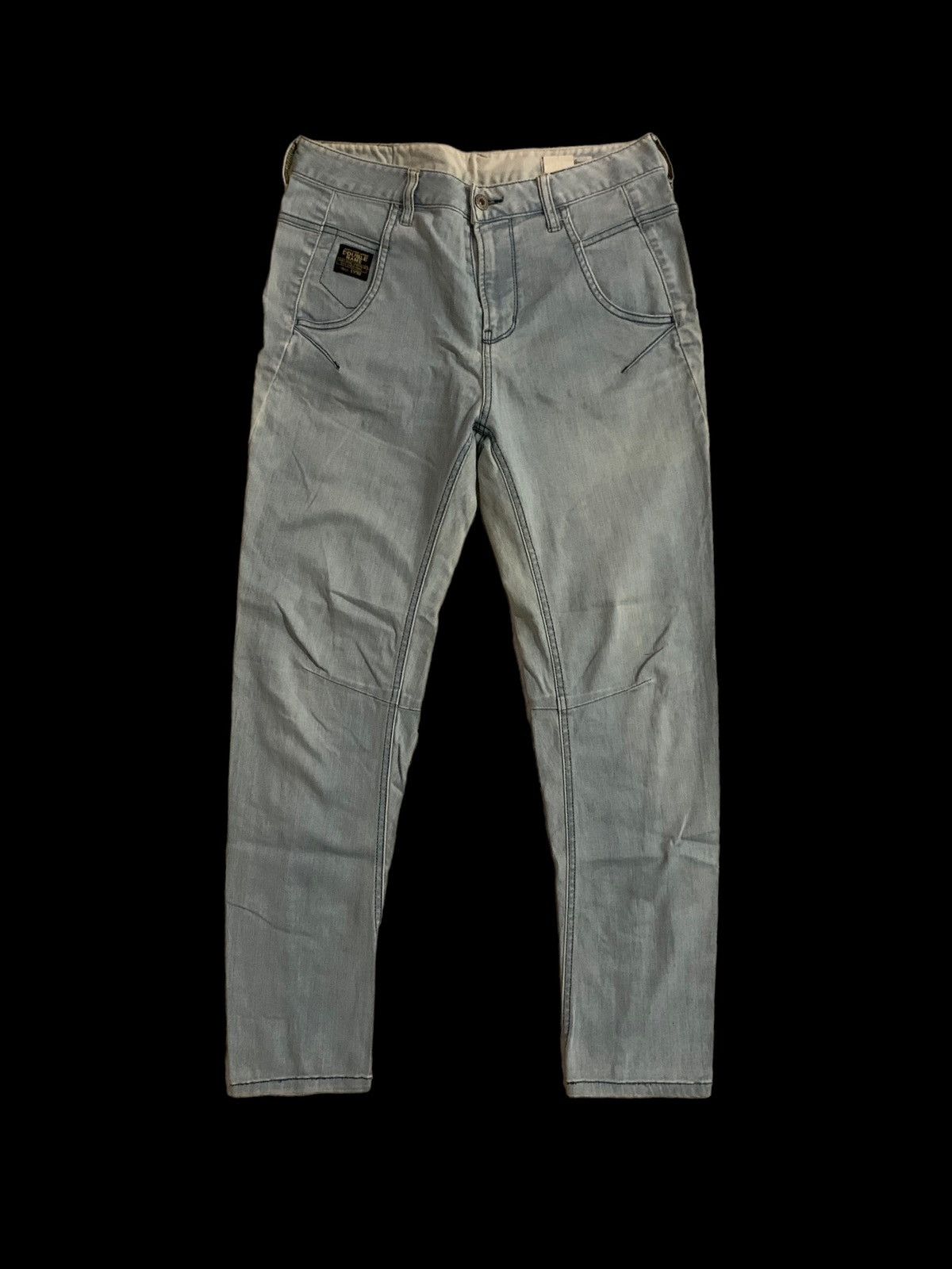 Designer × Japanese Brand × Vintage Vintage Double Name Soft Denim Jeans Size US 31 - 1 Thumbnail
