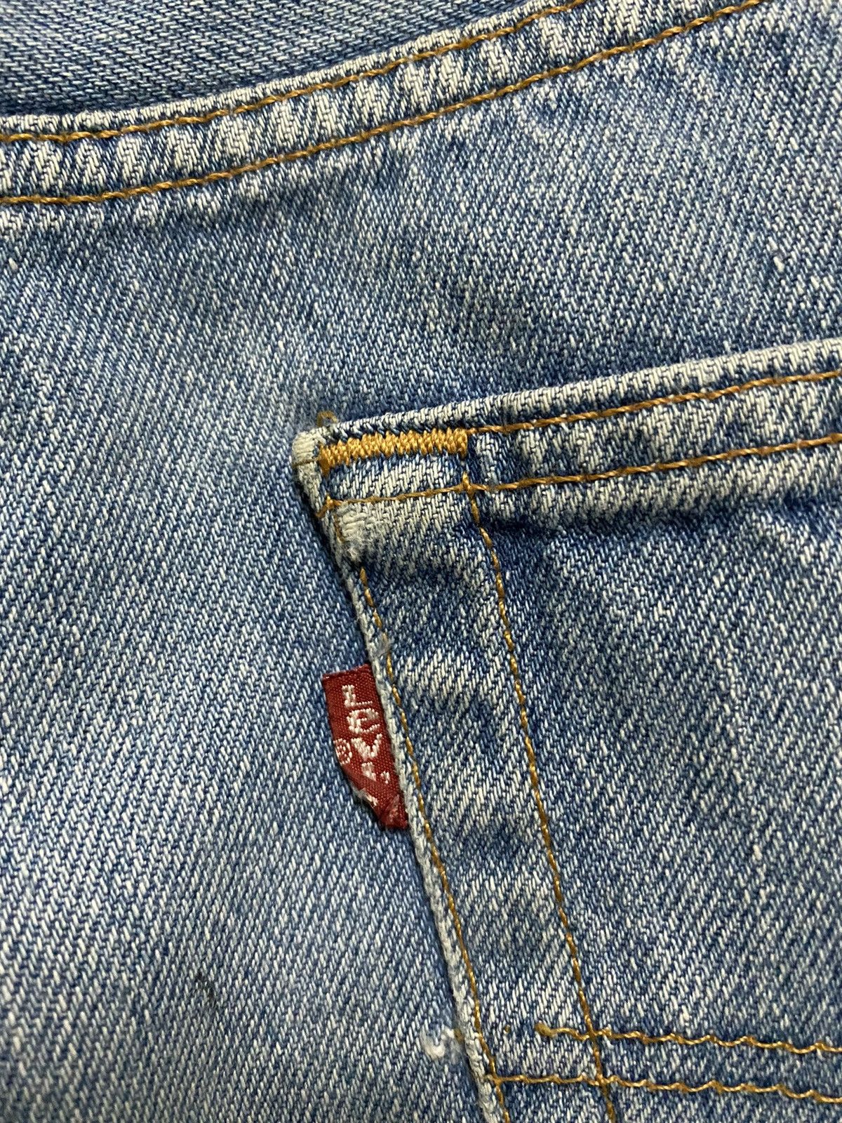 Levi's Vintage Thrashed Levi's 501 USA Painter Distressed Jeans Size US 38 / EU 54 - 14 Thumbnail