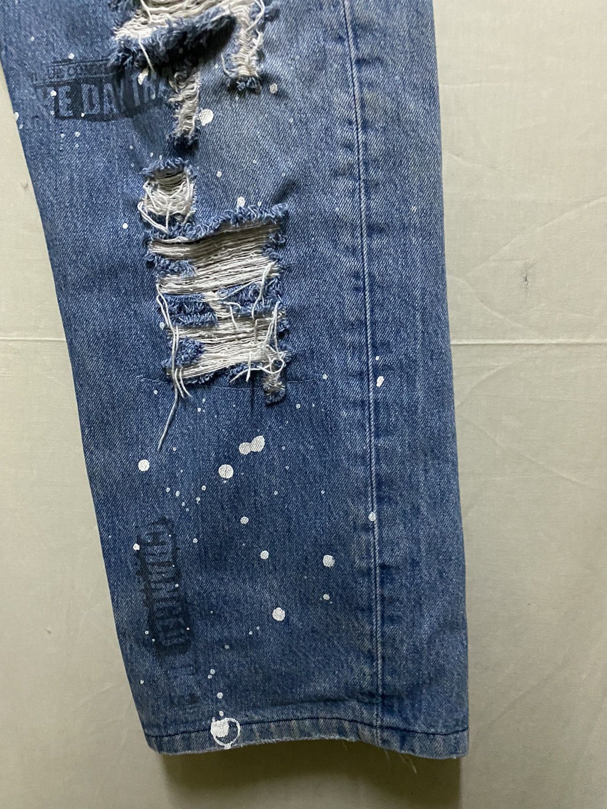 Levi's Vintage Thrashed Levi's 501 USA Painter Distressed Jeans Size US 38 / EU 54 - 7 Thumbnail