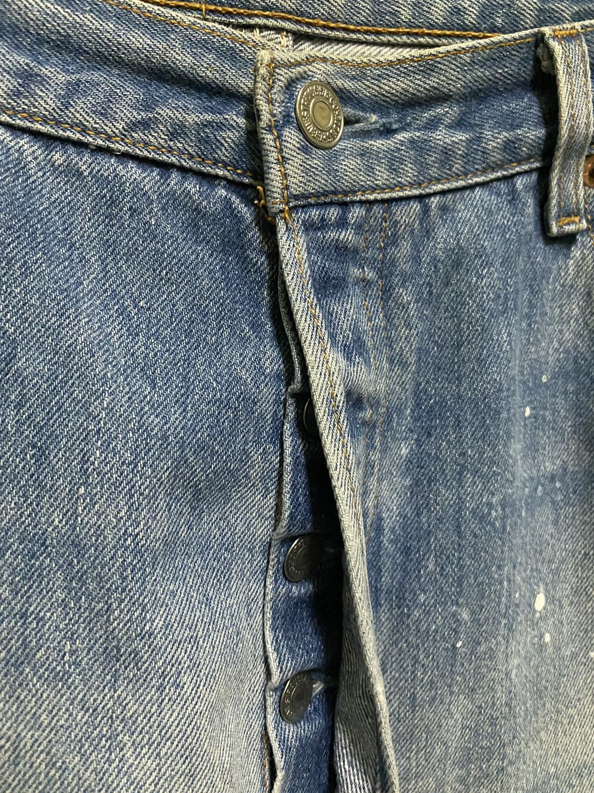Levi's Vintage Thrashed Levi's 501 USA Painter Distressed Jeans Size US 38 / EU 54 - 8 Thumbnail