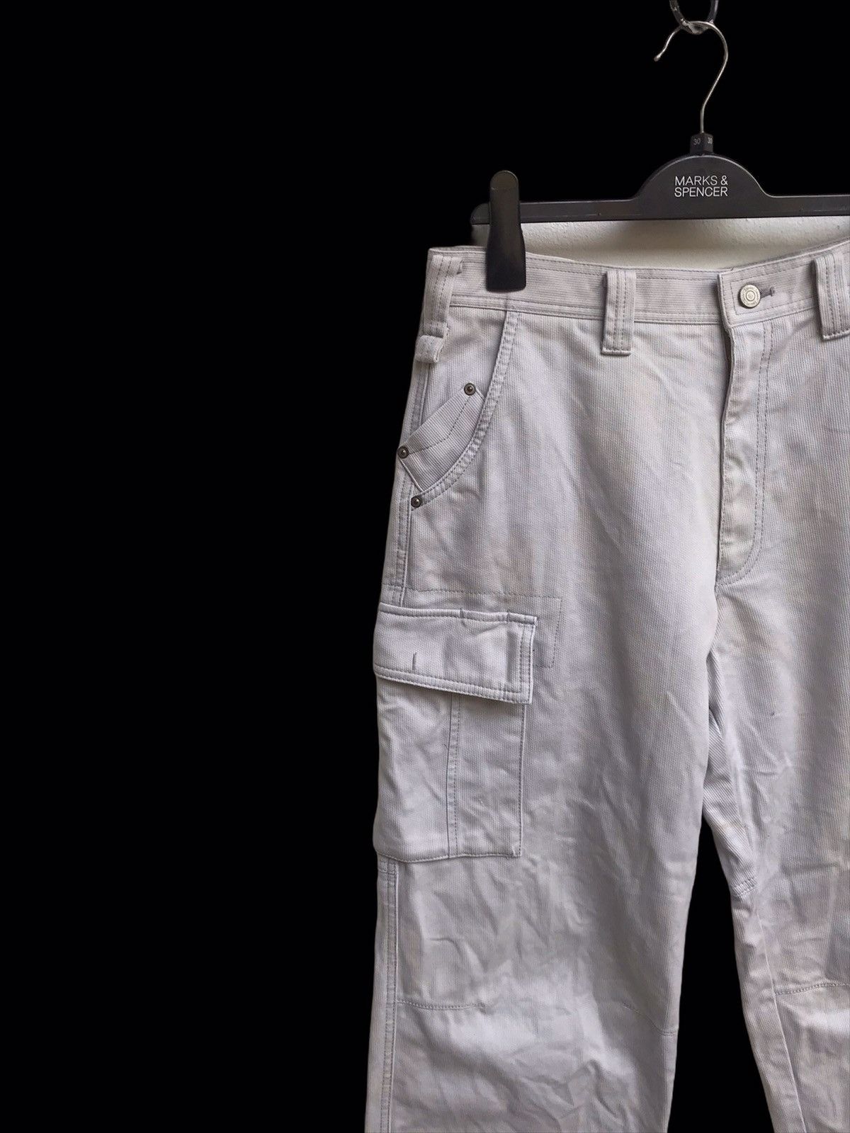 Japanese Brand 🔥Jawin Cargo Denim Jeans Size US 30 / EU 46 - 3 Thumbnail