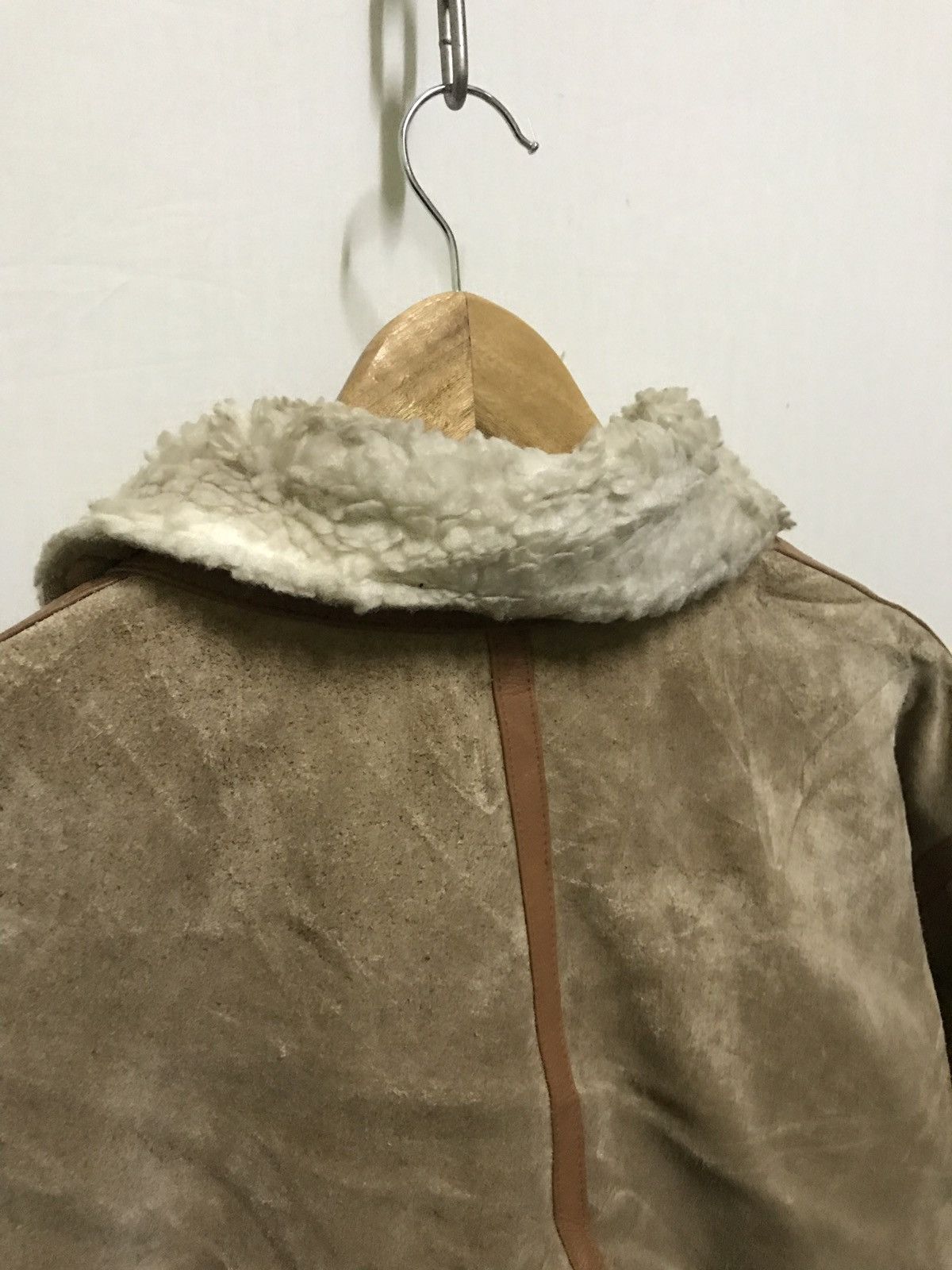 Japanese Brand Ambitious Shearling Leather Jacket Size US M / EU 48-50 / 2 - 11 Thumbnail