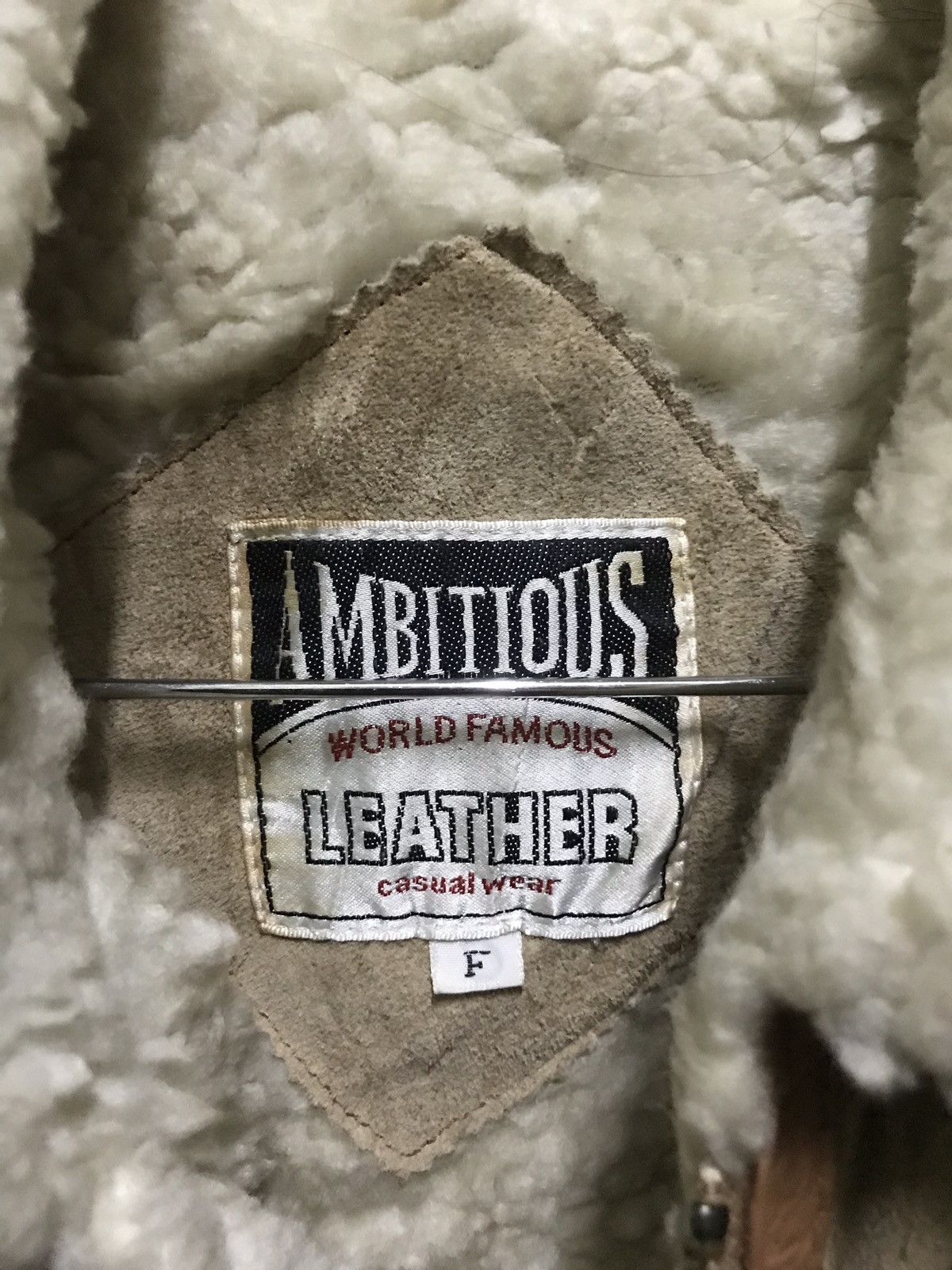 Japanese Brand Ambitious Shearling Leather Jacket Size US M / EU 48-50 / 2 - 4 Thumbnail