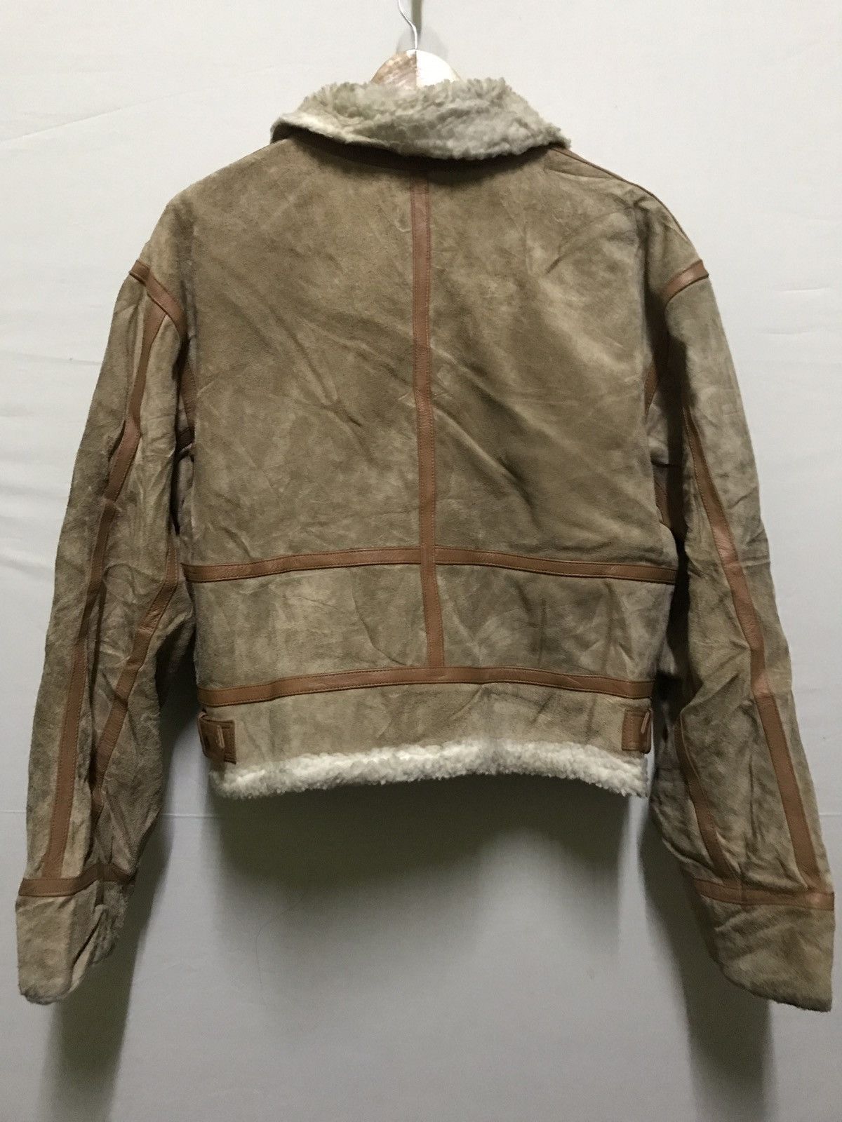Japanese Brand Ambitious Shearling Leather Jacket Size US M / EU 48-50 / 2 - 8 Thumbnail