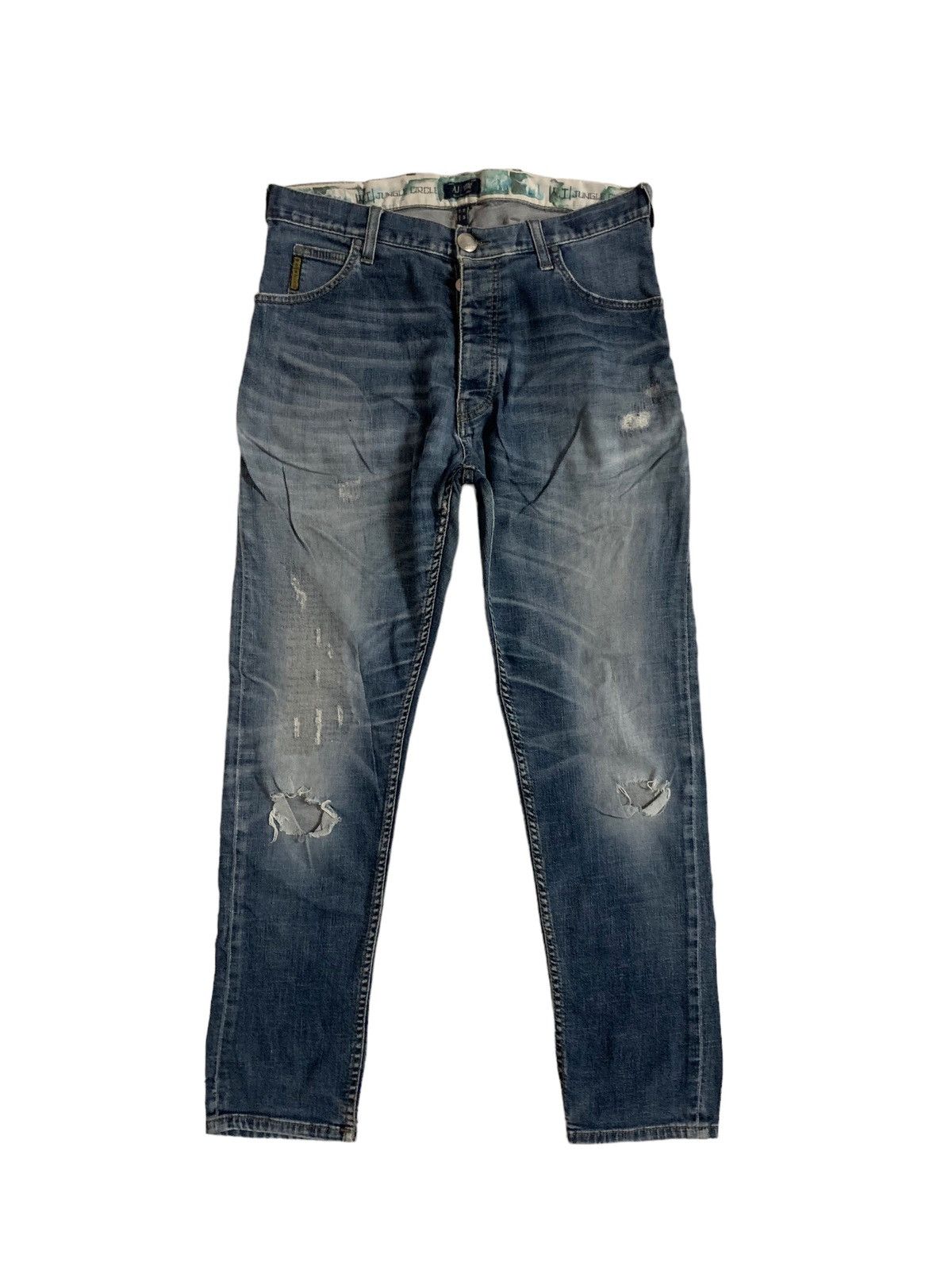 Vintage Vintage Armani Jeans Style Denim Size US 33 - 1 Thumbnail