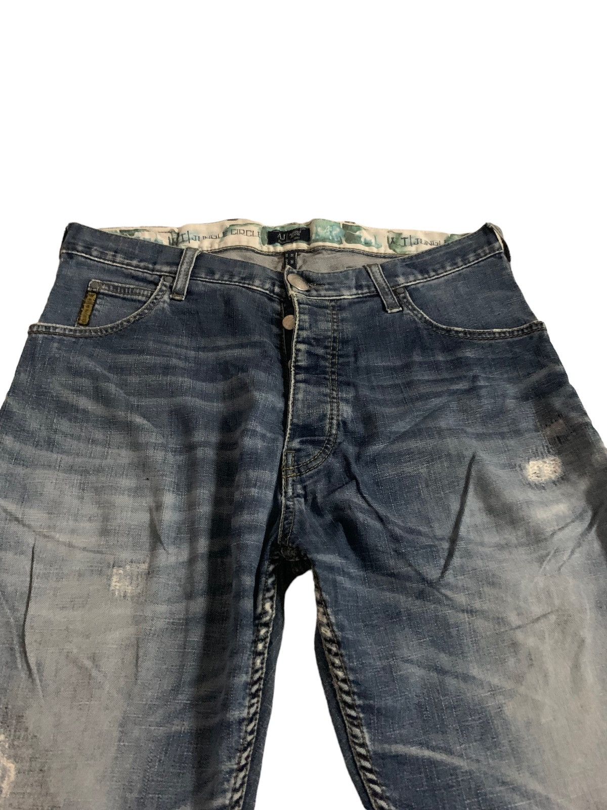Vintage Vintage Armani Jeans Style Denim Size US 33 - 7 Thumbnail