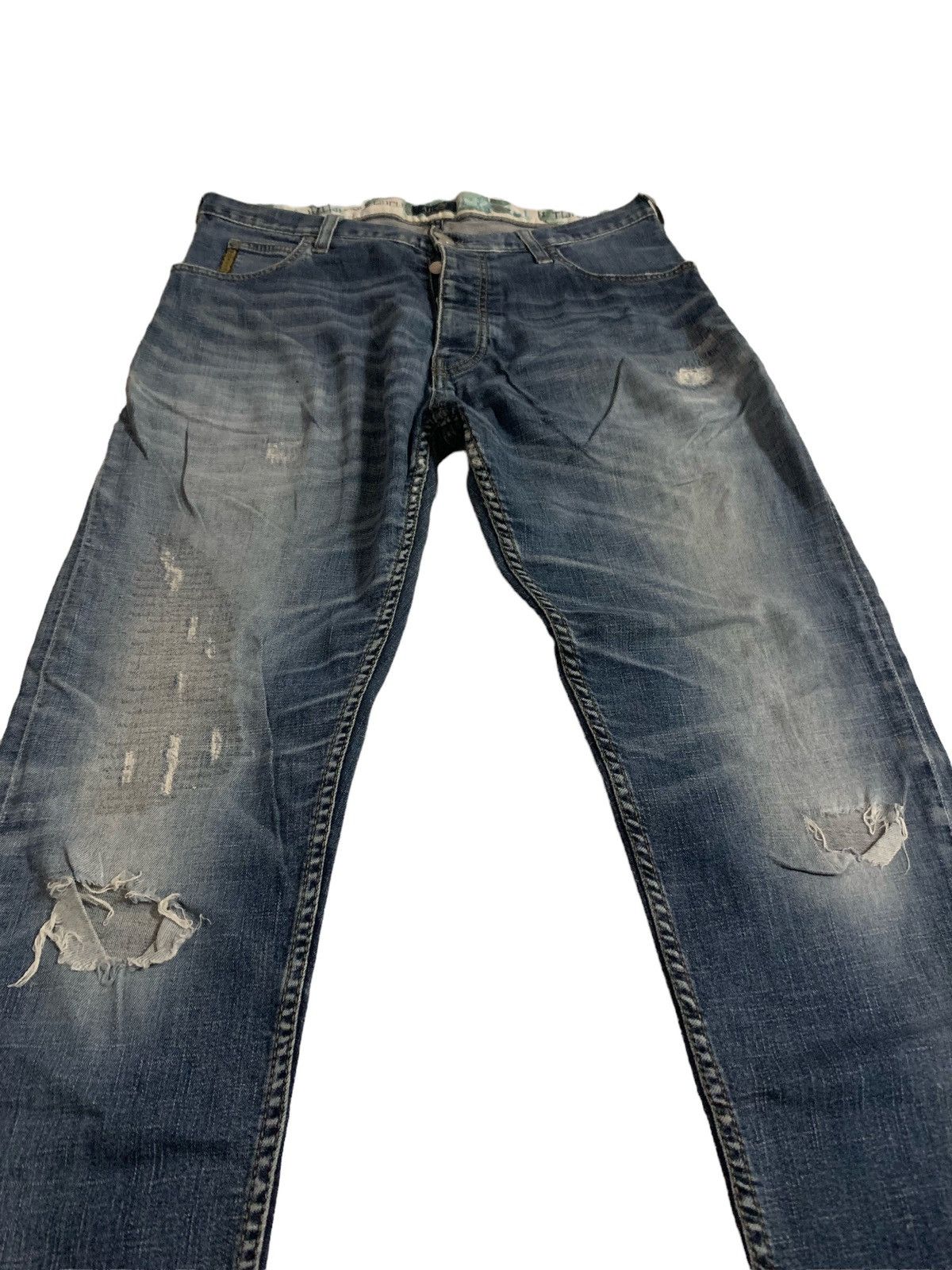 Vintage Vintage Armani Jeans Style Denim Size US 33 - 4 Thumbnail