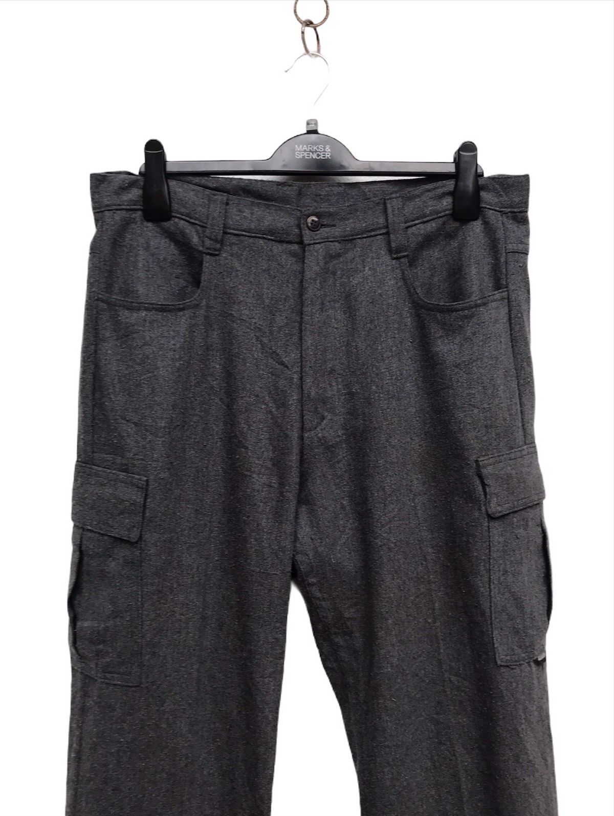 Vintage × Xlarge 🔥Xlarge Wool Cargo Casual Pants Size US 36 / EU 52 - 3 Thumbnail