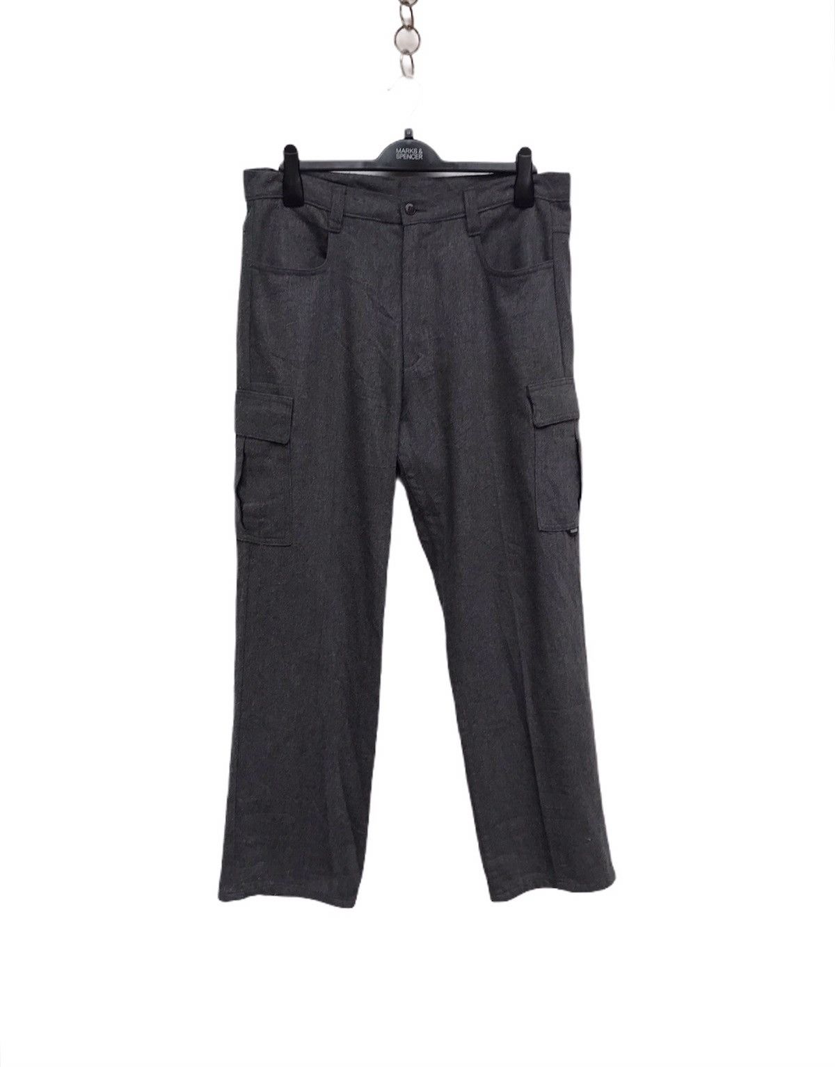 🔥Xlarge Wool Cargo Casual Pants