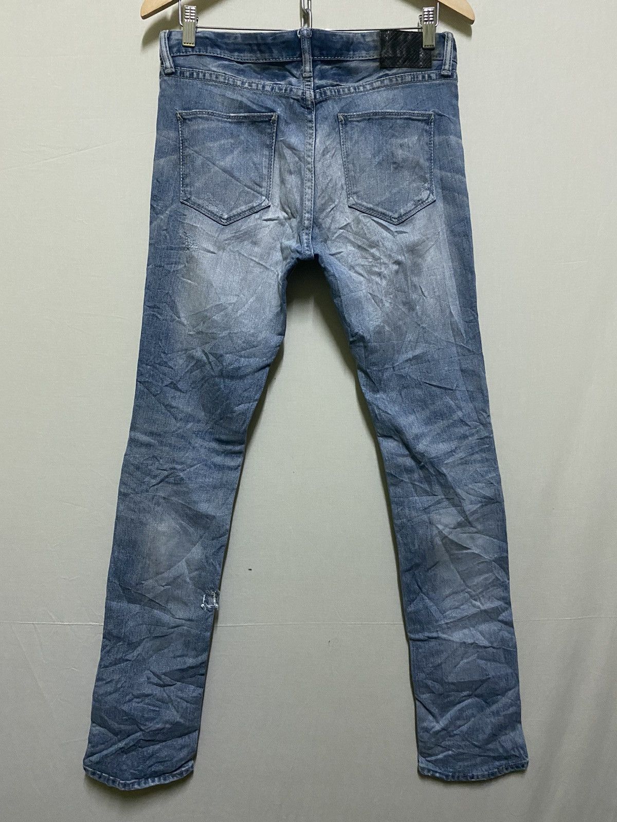 Japanese Brand Fuga Thrashed Jeans Japan Rare Size US 30 / EU 46 - 7 Thumbnail