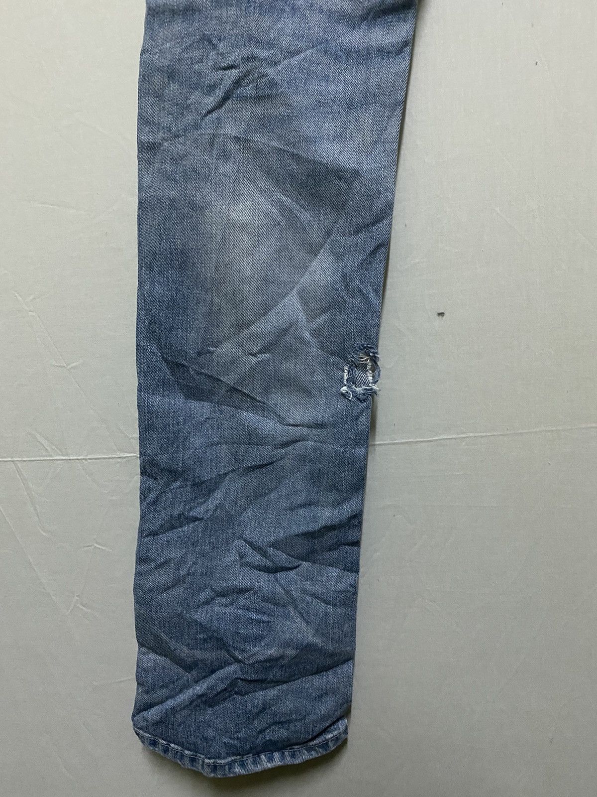 Japanese Brand Fuga Thrashed Jeans Japan Rare Size US 30 / EU 46 - 9 Thumbnail