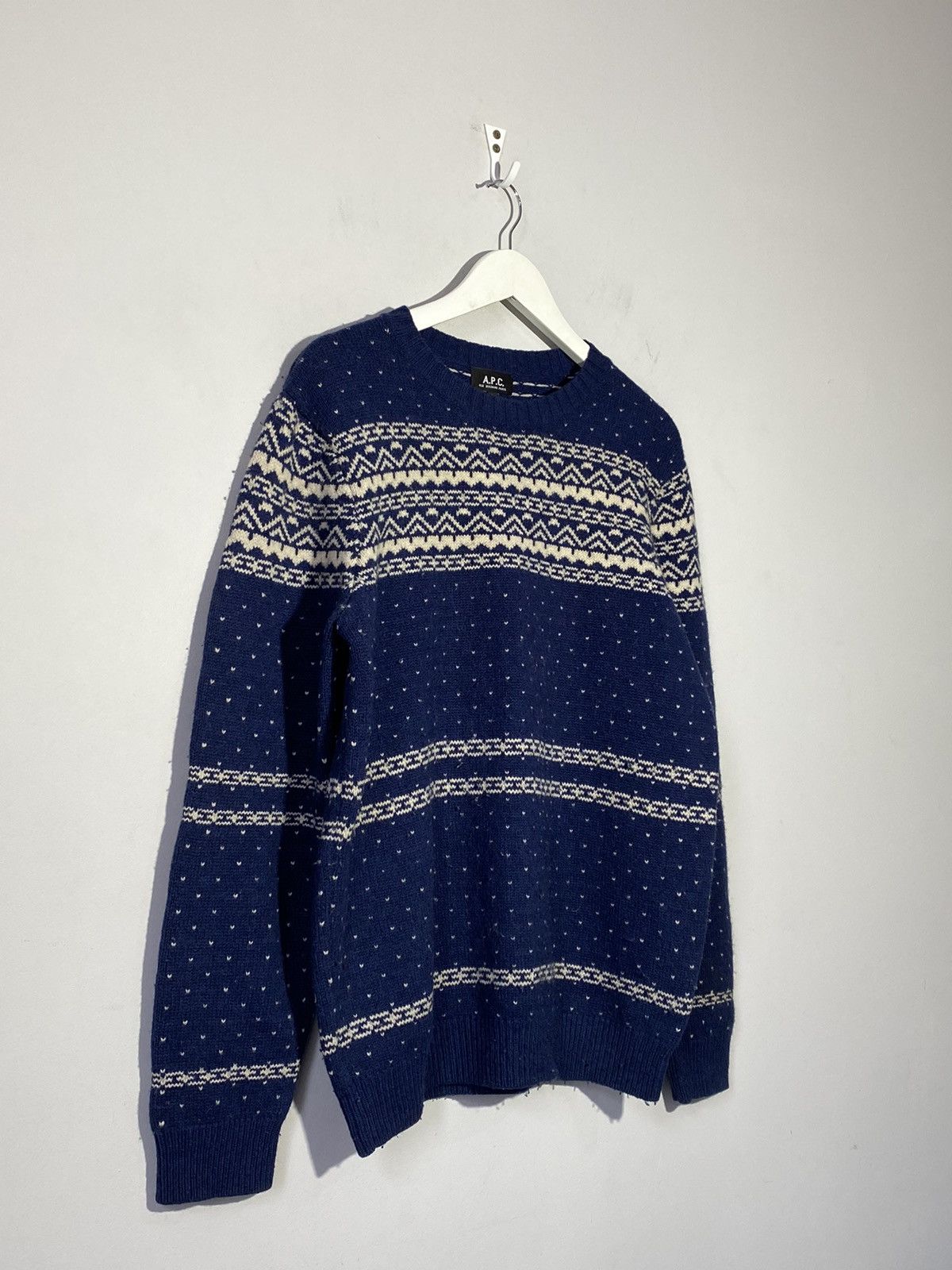 A.P.C. A.P.C wool men’s sweater Size US L / EU 52-54 / 3 - 3 Thumbnail