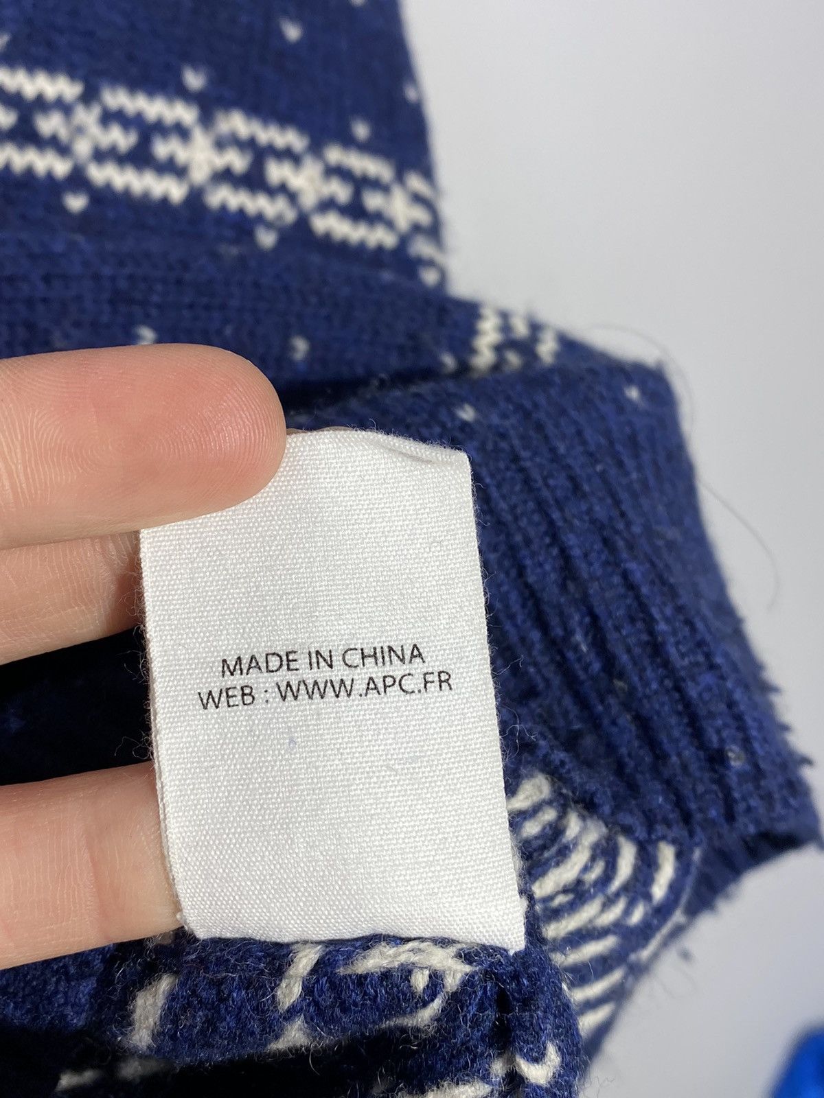 A.P.C. A.P.C wool men’s sweater Size US L / EU 52-54 / 3 - 9 Thumbnail