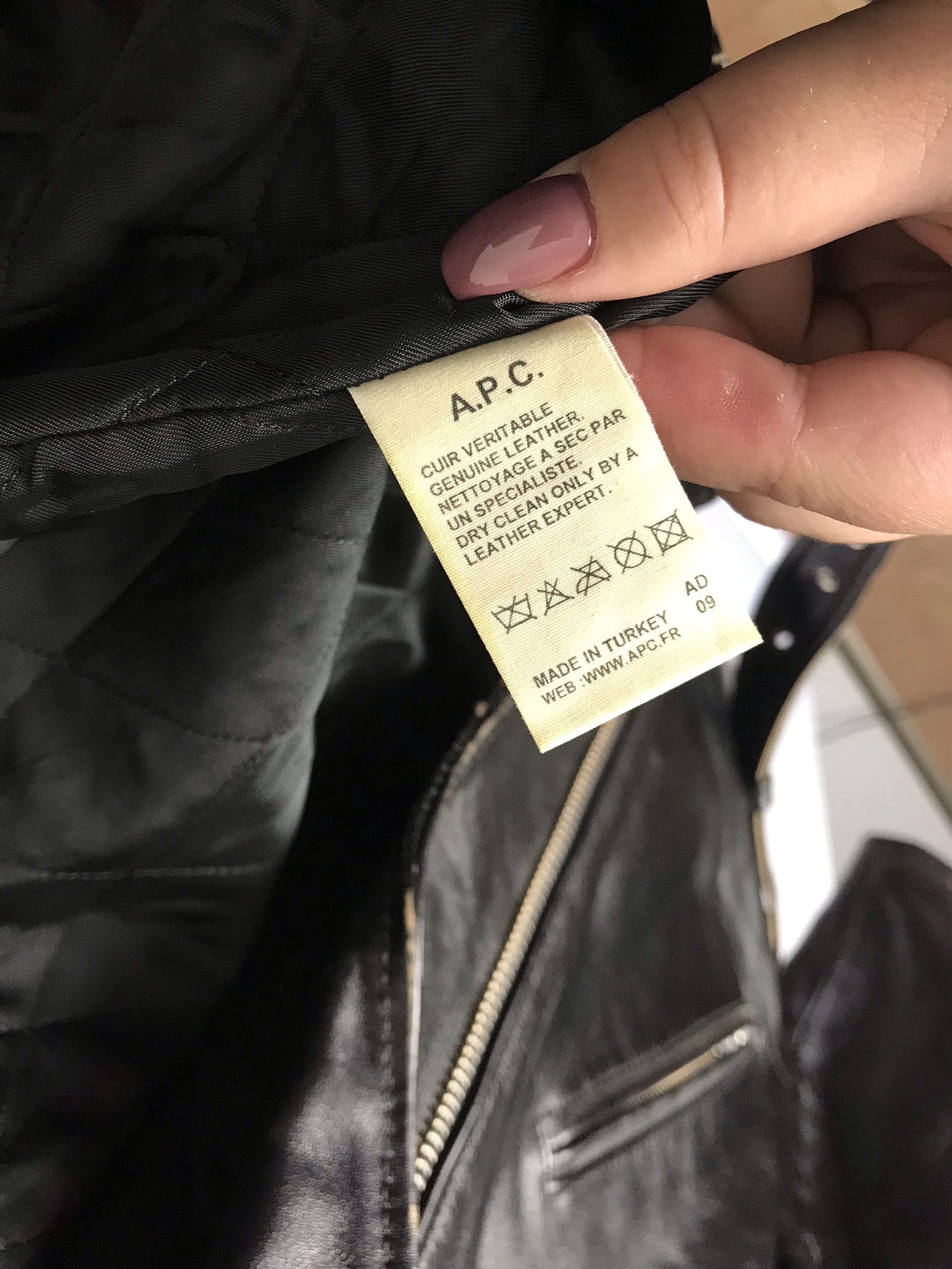 A.P.C. A.P.C. Biker leather jacket vintage Size US M / EU 48-50 / 2 - 8 Thumbnail
