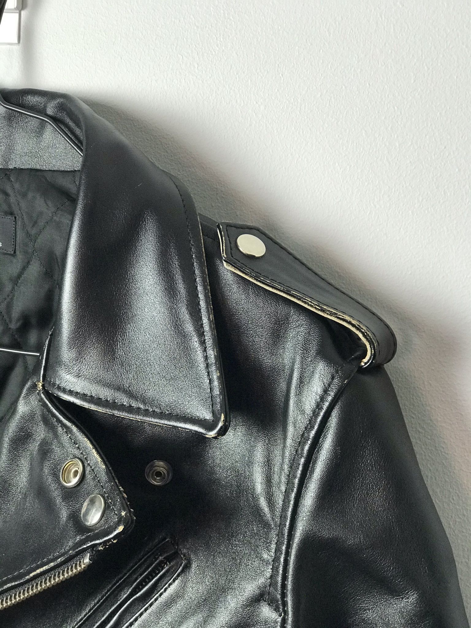 A.P.C. A.P.C. Biker leather jacket vintage Size US M / EU 48-50 / 2 - 7 Thumbnail
