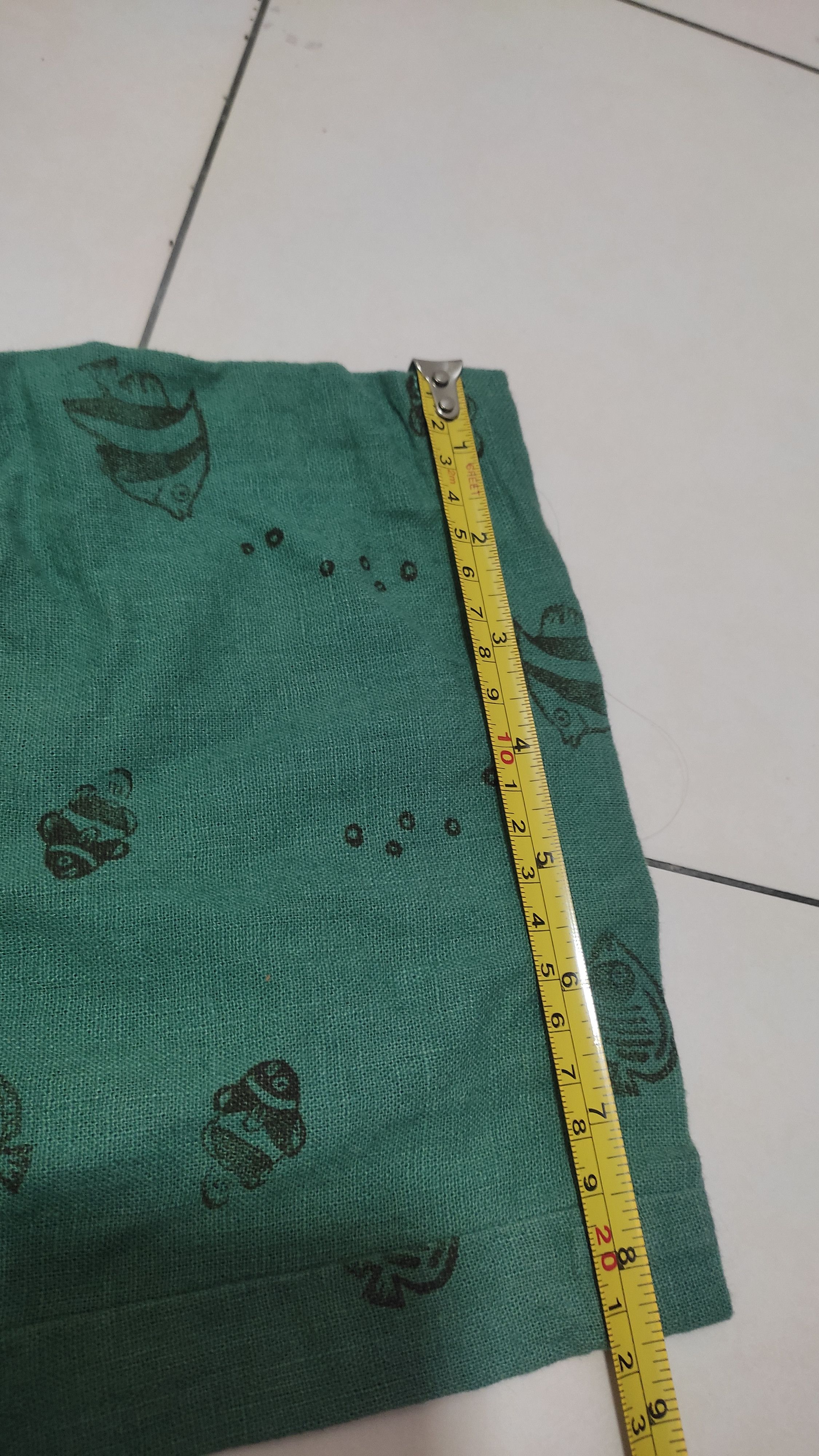 Issey Miyake × Ne-Net Cargo linen cotton fish print Size US 32 / EU 48 - 8 Thumbnail