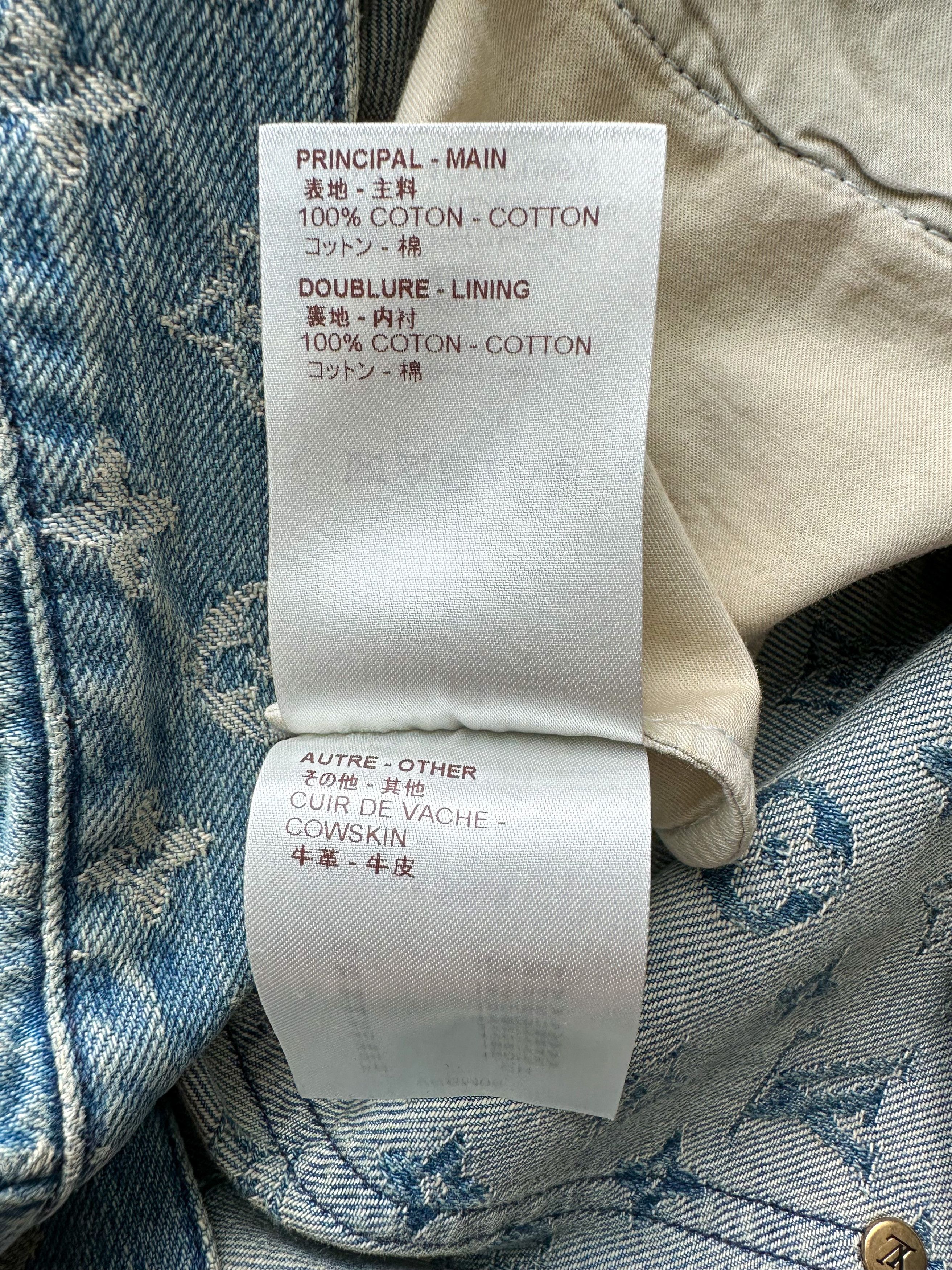 Louis Vuitton × Supreme Louis Vuitton Supreme Blue Monogram Jeans Size US 32 / EU 48 - 7 Thumbnail