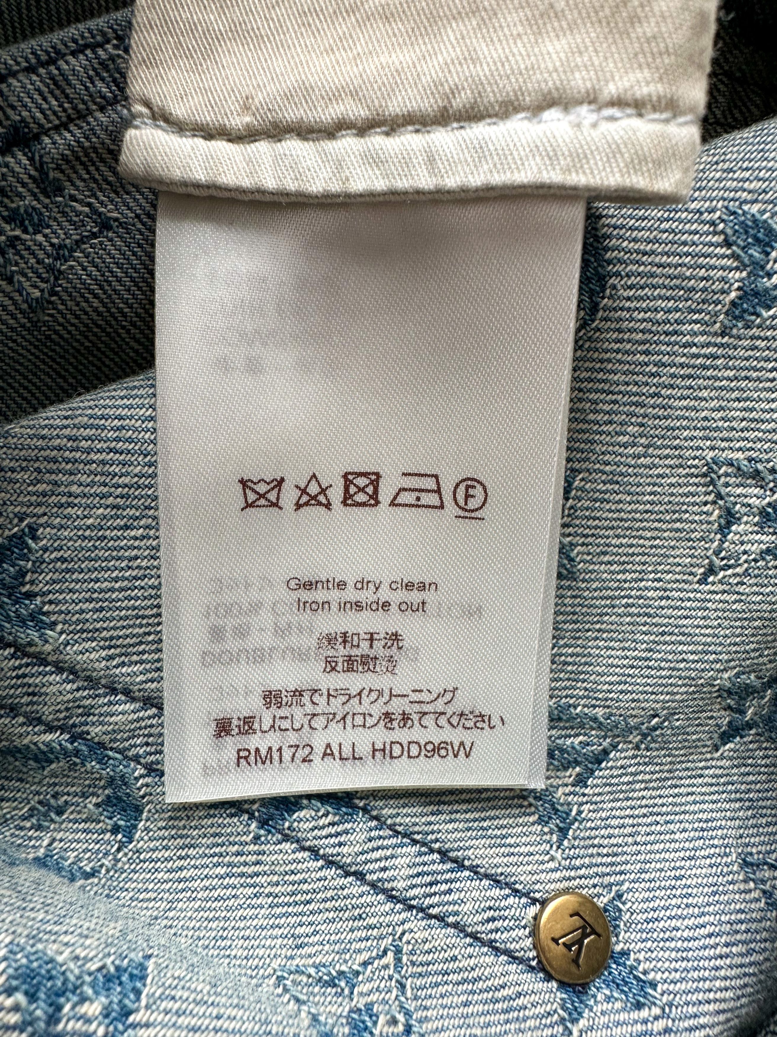 Louis Vuitton × Supreme Louis Vuitton Supreme Blue Monogram Jeans Size US 32 / EU 48 - 6 Thumbnail