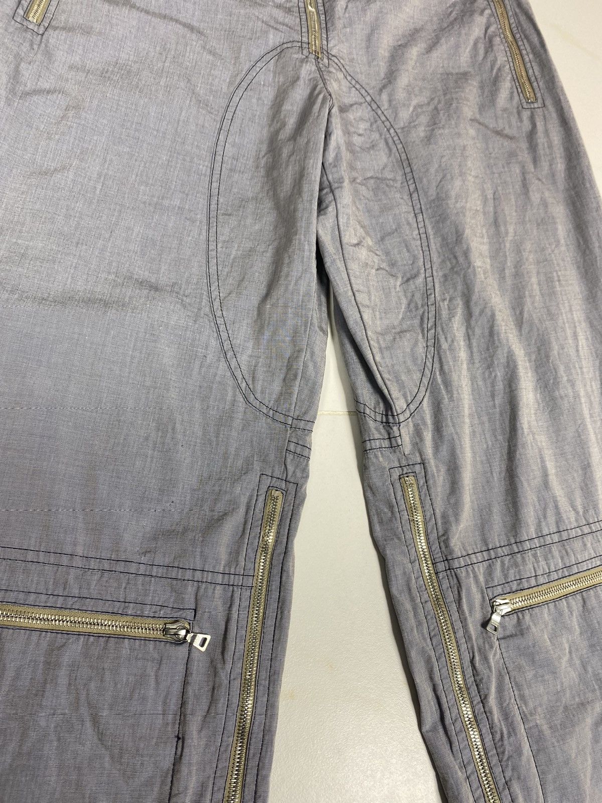 Prada Vintage Prada Astro Zipper Pants. S089 Size US 35 - 6 Thumbnail