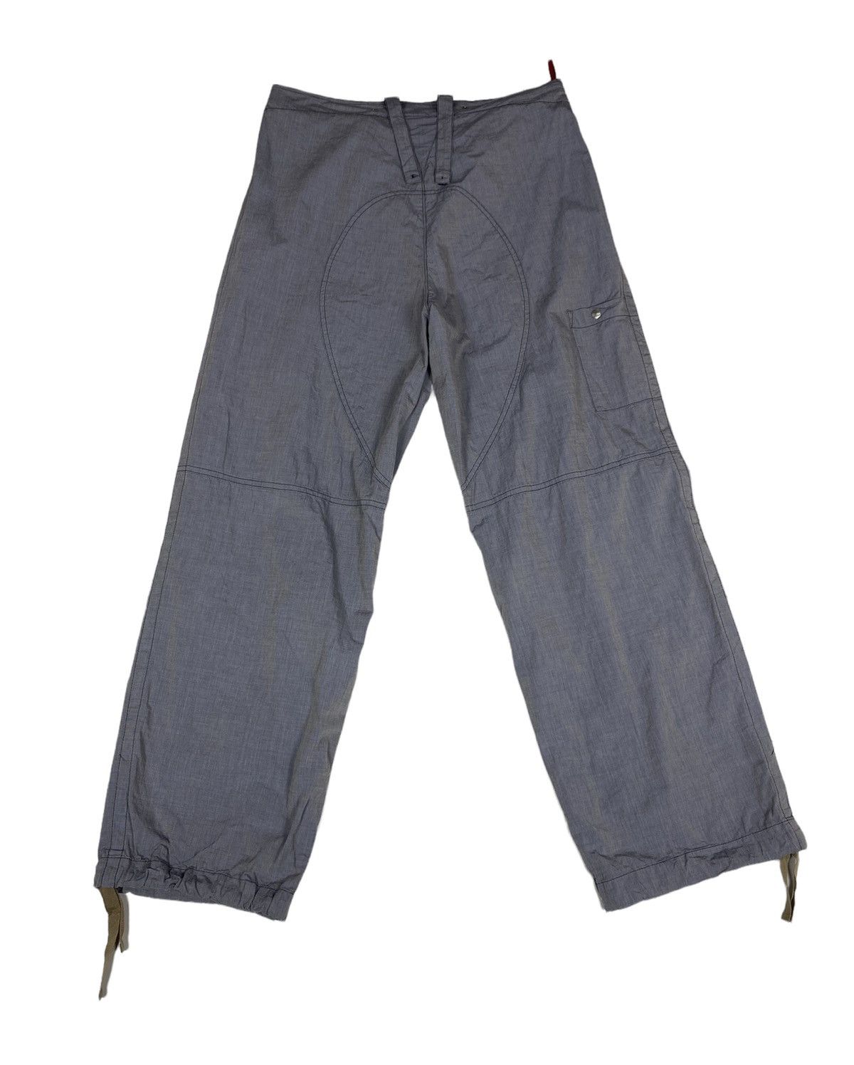 Prada Vintage Prada Astro Zipper Pants. S089 Size US 35 - 2 Thumbnail