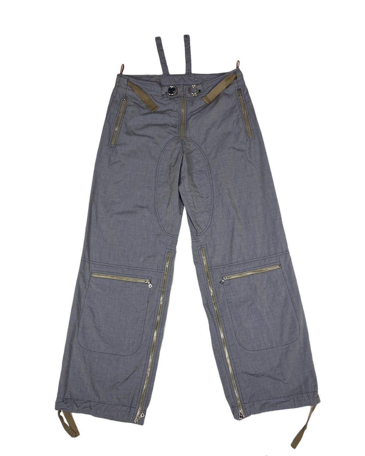 Prada Vintage Prada Astro Zipper Pants. S089 Size US 35 - 1 Thumbnail