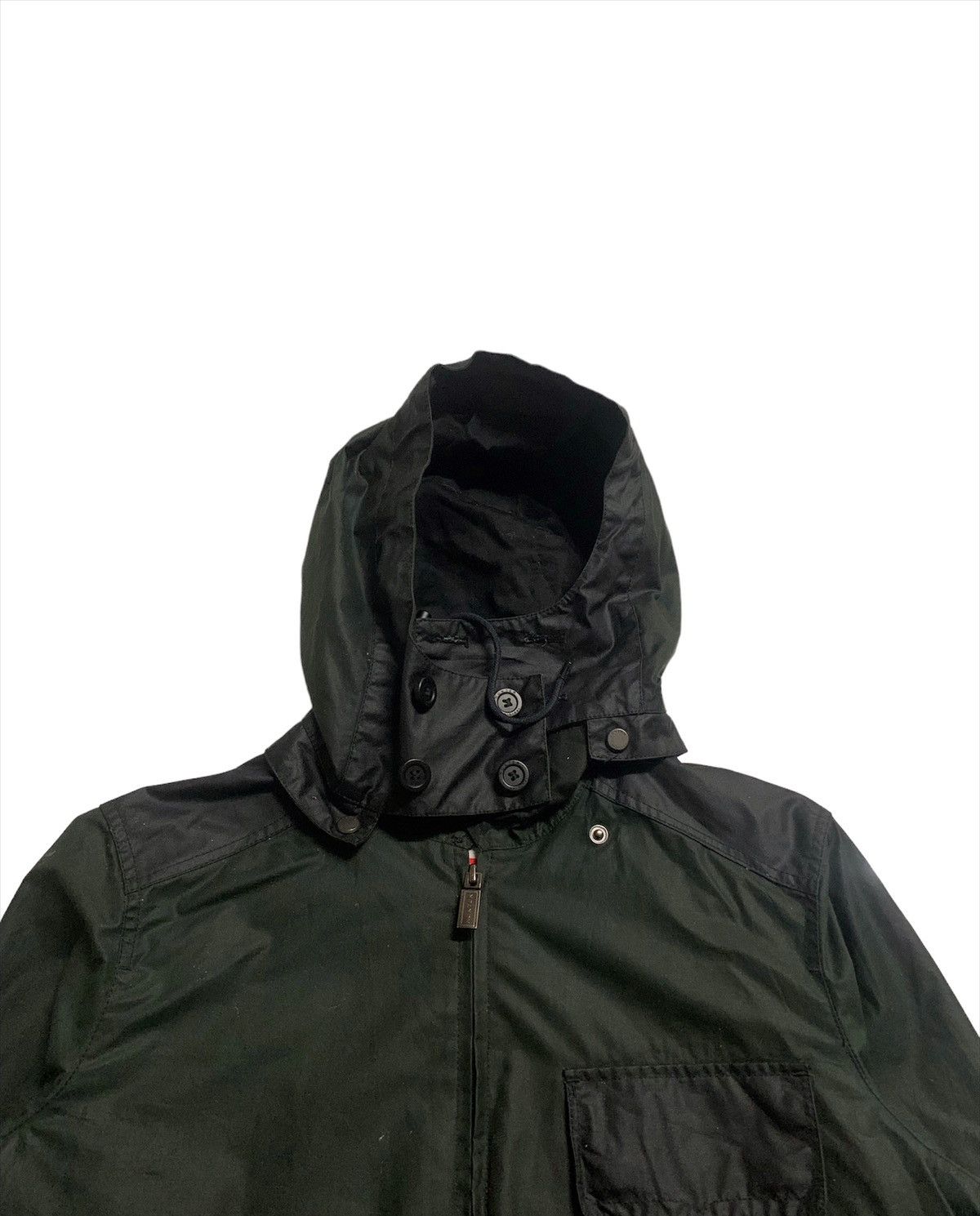 Hunter × Japanese Brand × Vintage Vintage Hunter Rain Coat Jacket With Hoodies Size US M / EU 48-50 / 2 - 5 Thumbnail