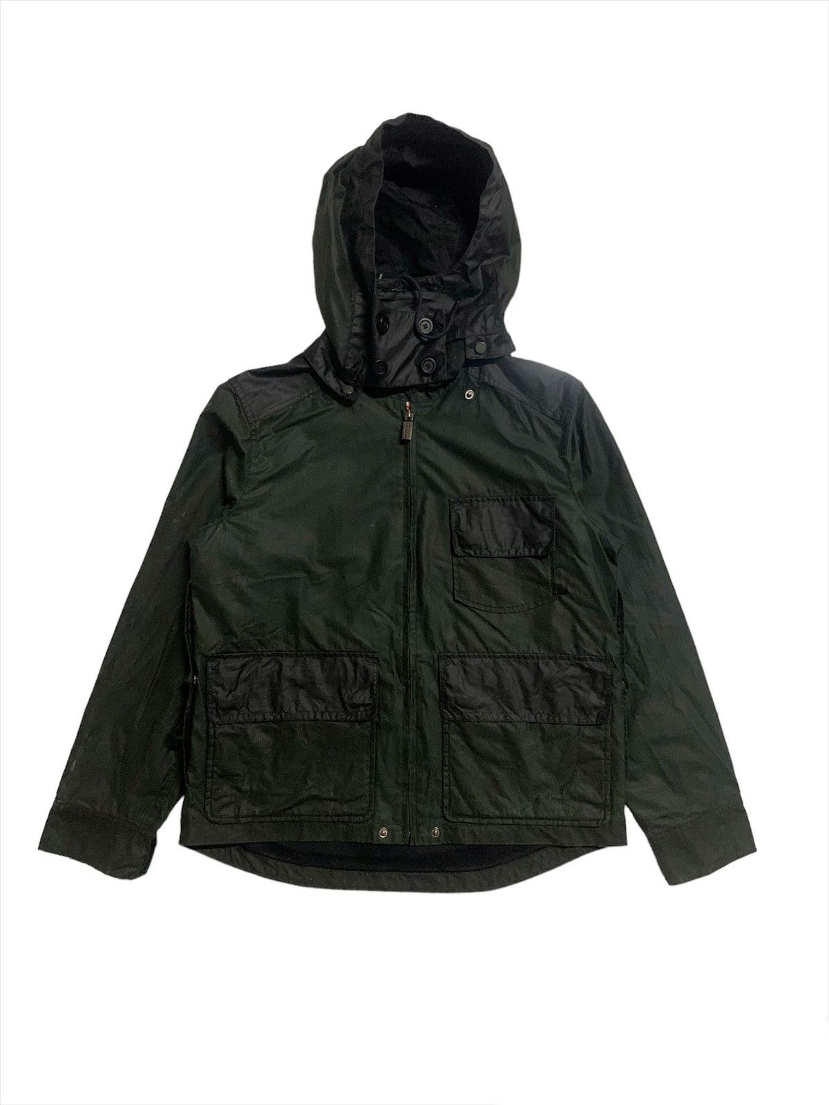 Hunter × Japanese Brand × Vintage Vintage Hunter Rain Coat Jacket With Hoodies Size US M / EU 48-50 / 2 - 1 Thumbnail